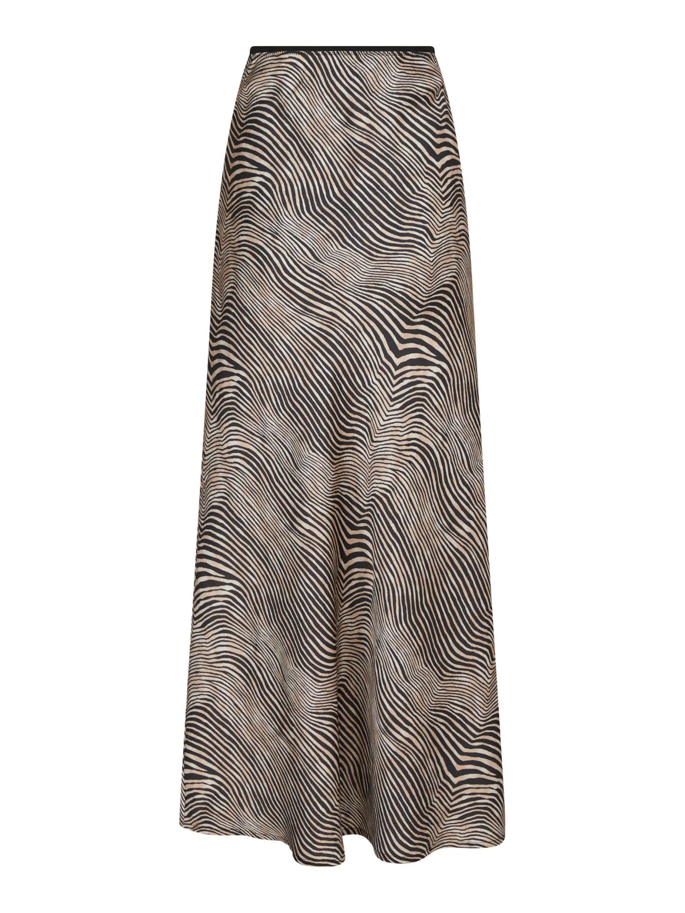 Vicky floating wave skirt dark sand