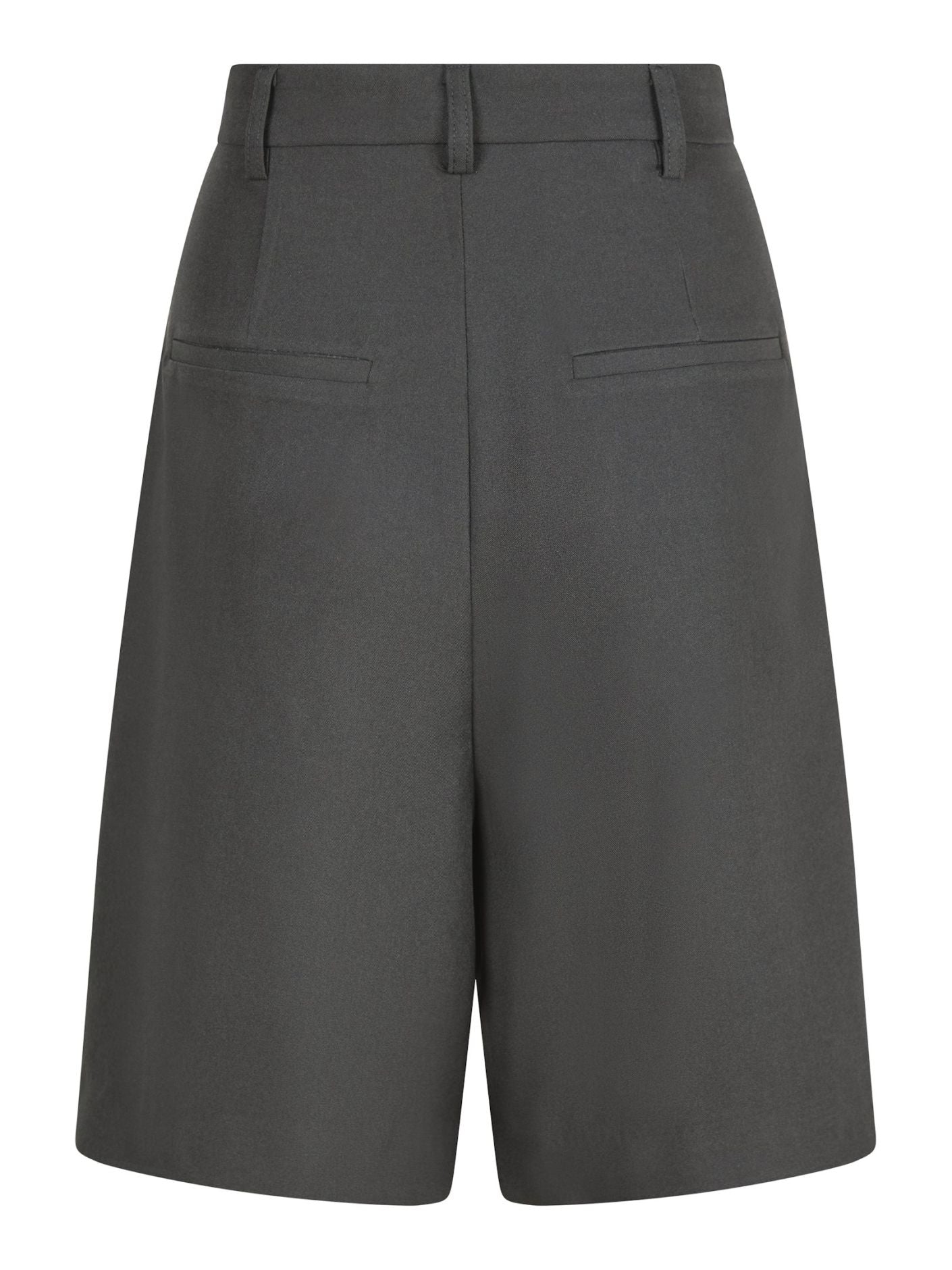 Nika structure shorts dark grey