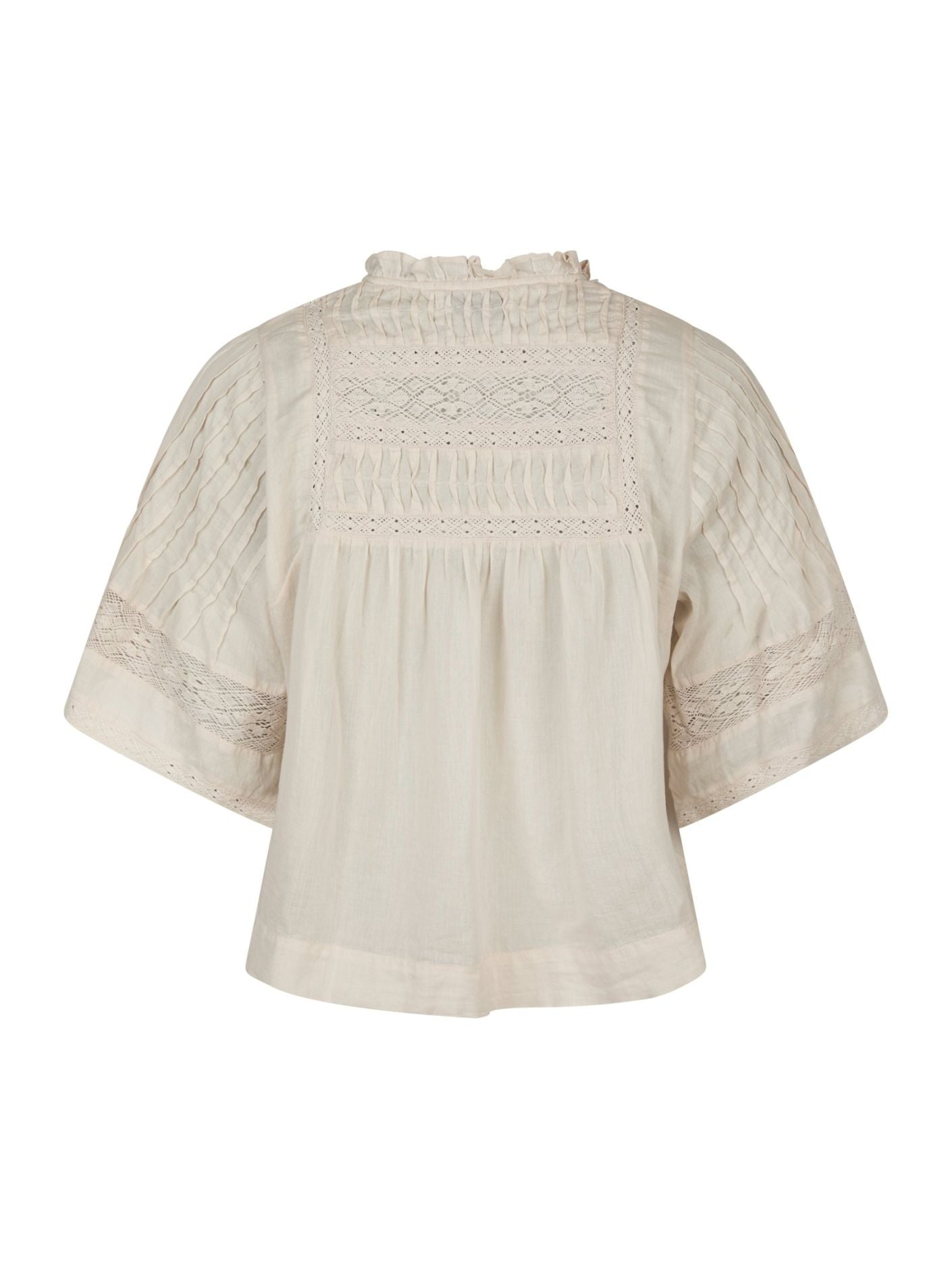 Siama voile blouse ivory