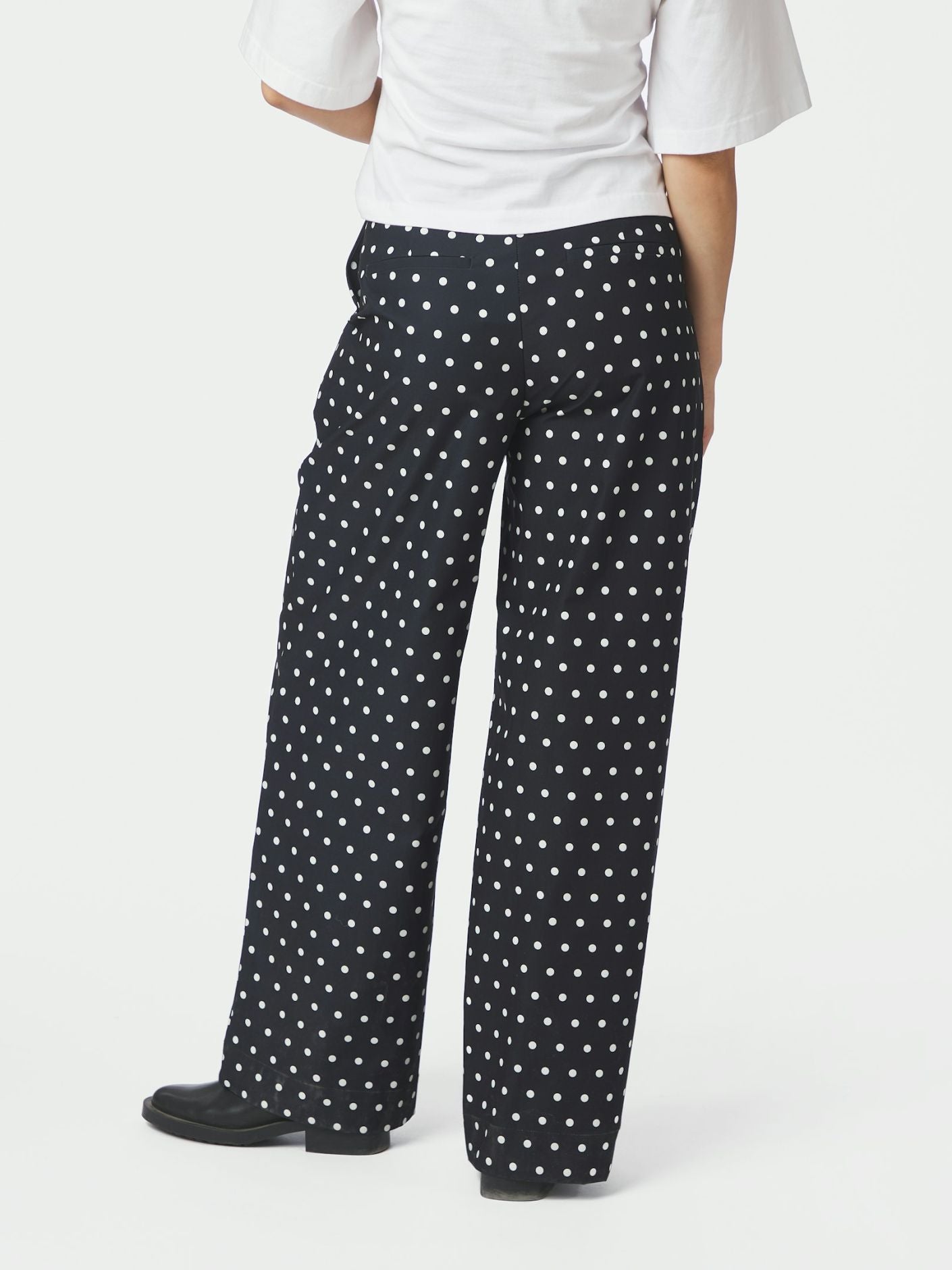 Malba Dot Pants - Black