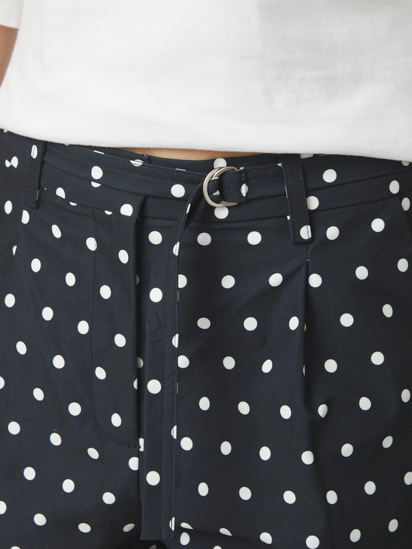 Malba Dot Pants - Black