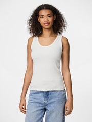 May tank top bright white