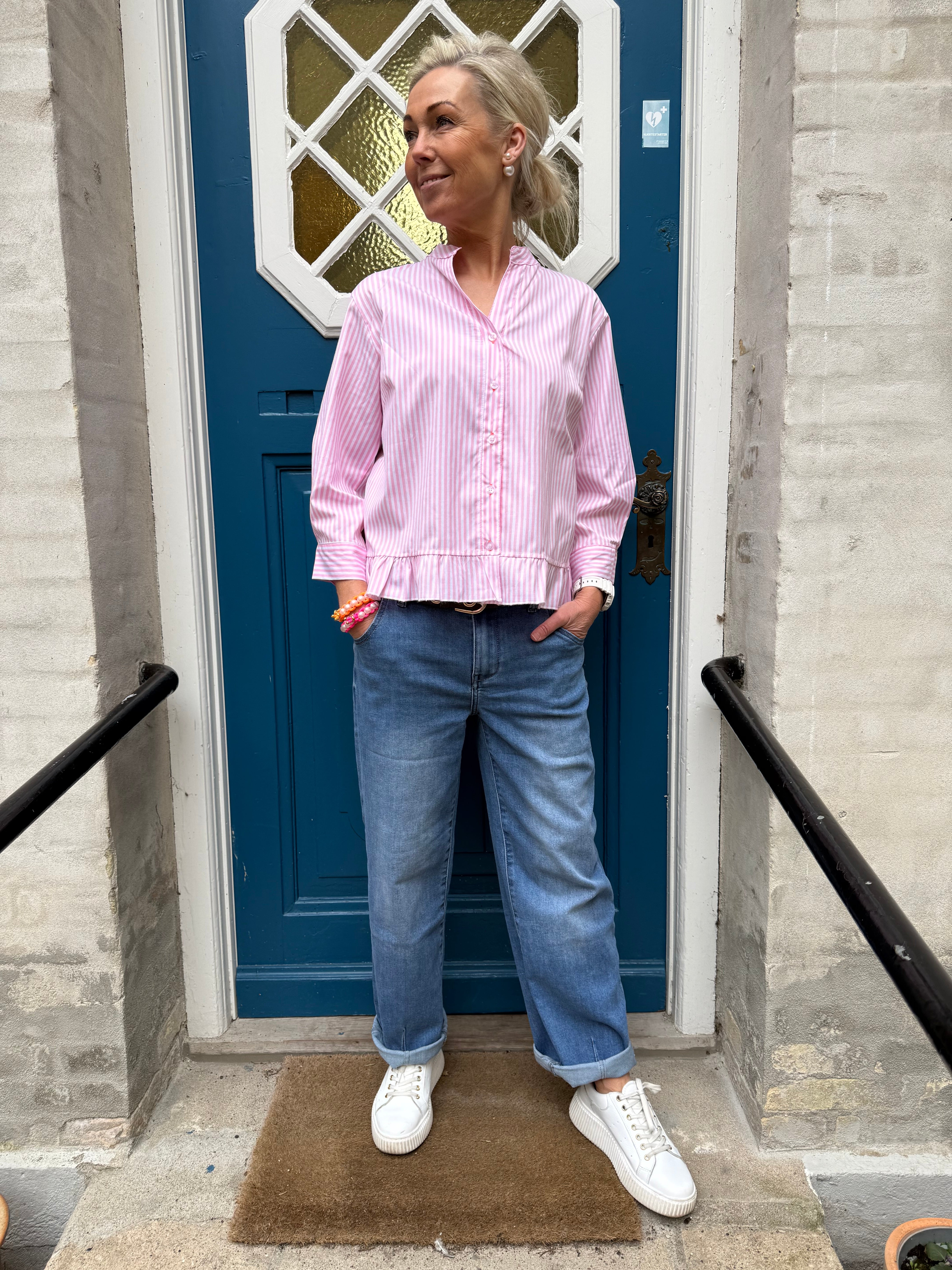 L´amour Shirt - Pink Stripe