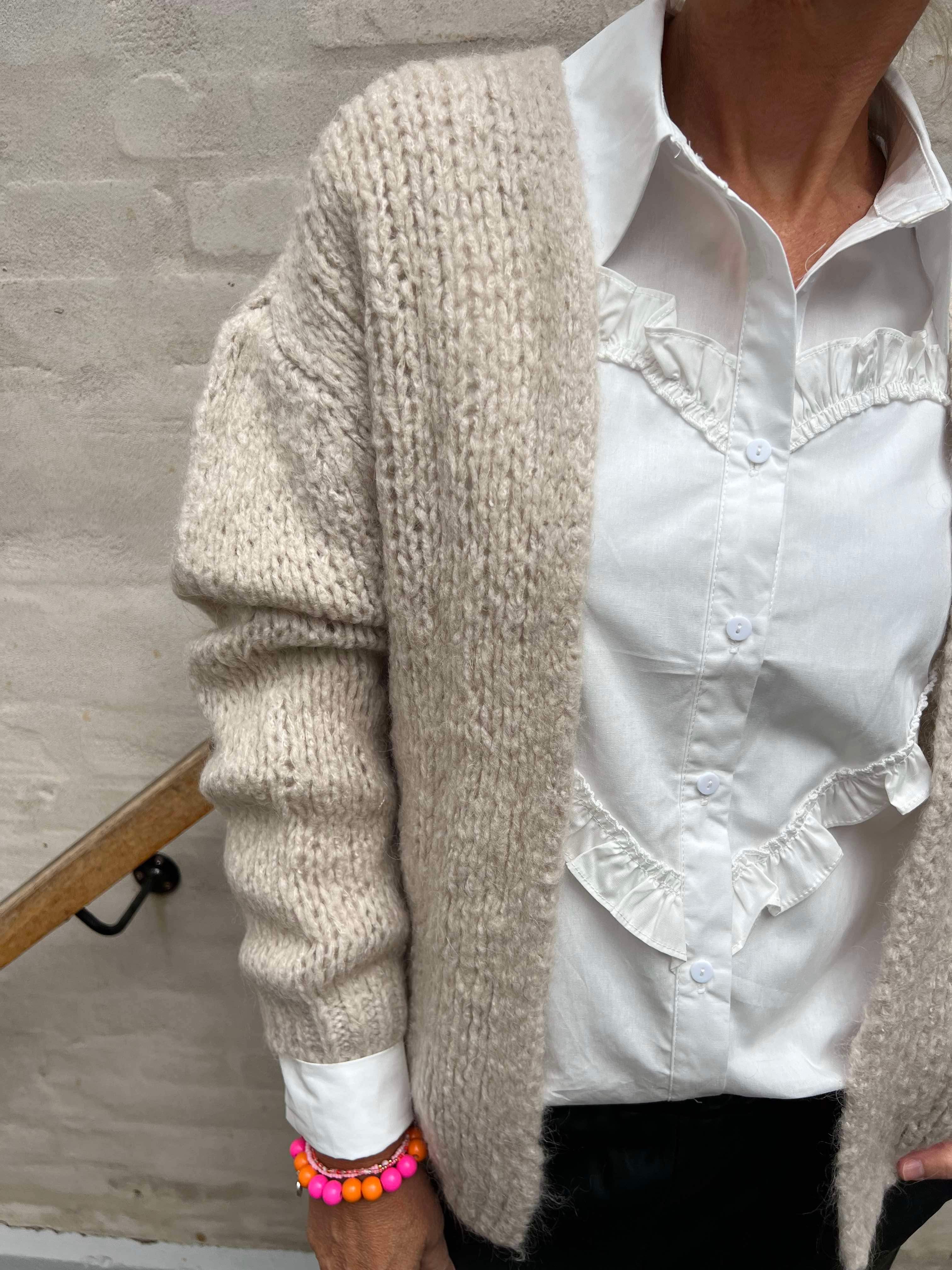 Charlot cardigan beige