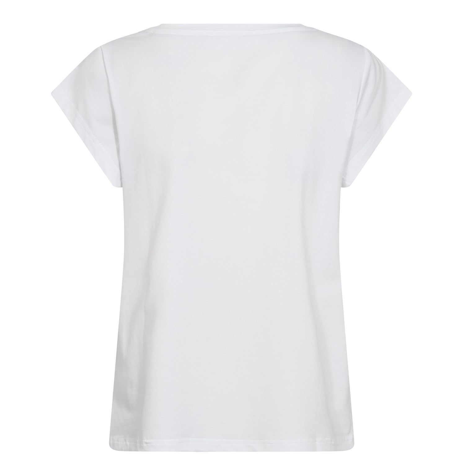 DustCC print tee white flame