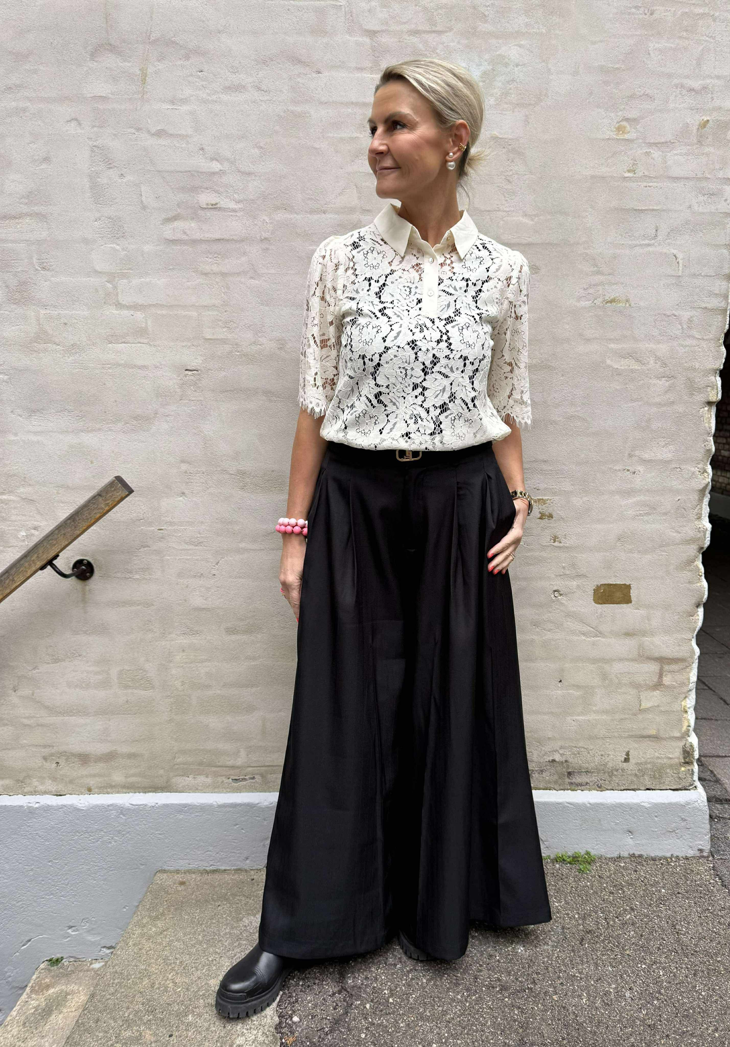 Paloma Lace Blouse - Off White