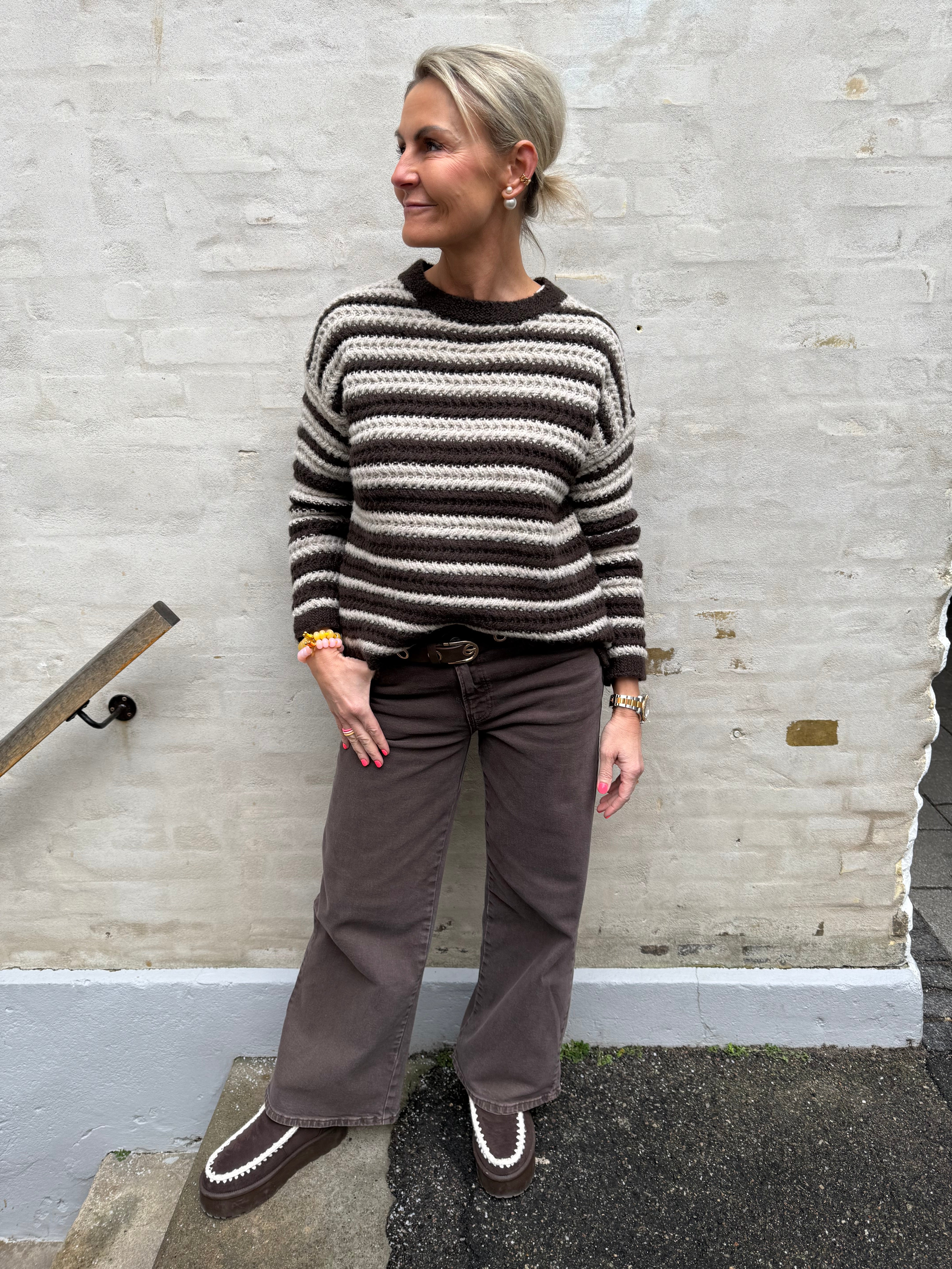 Victorine Knit - Moro/Beige