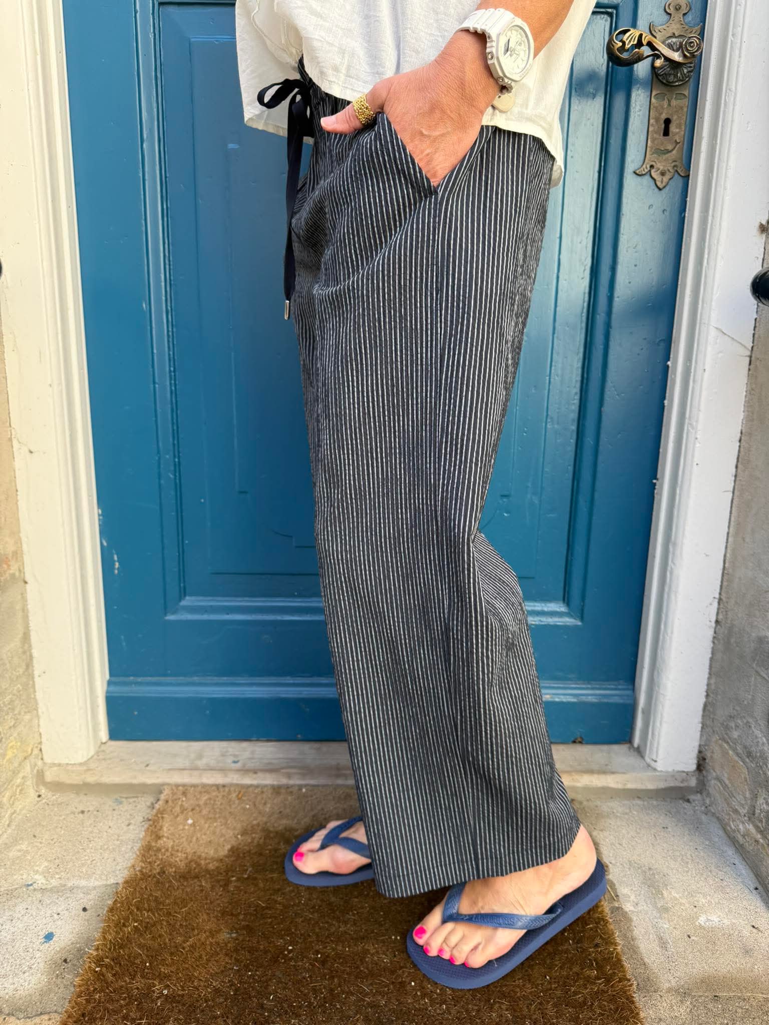 Emee Stripe Crash - Deep Blue