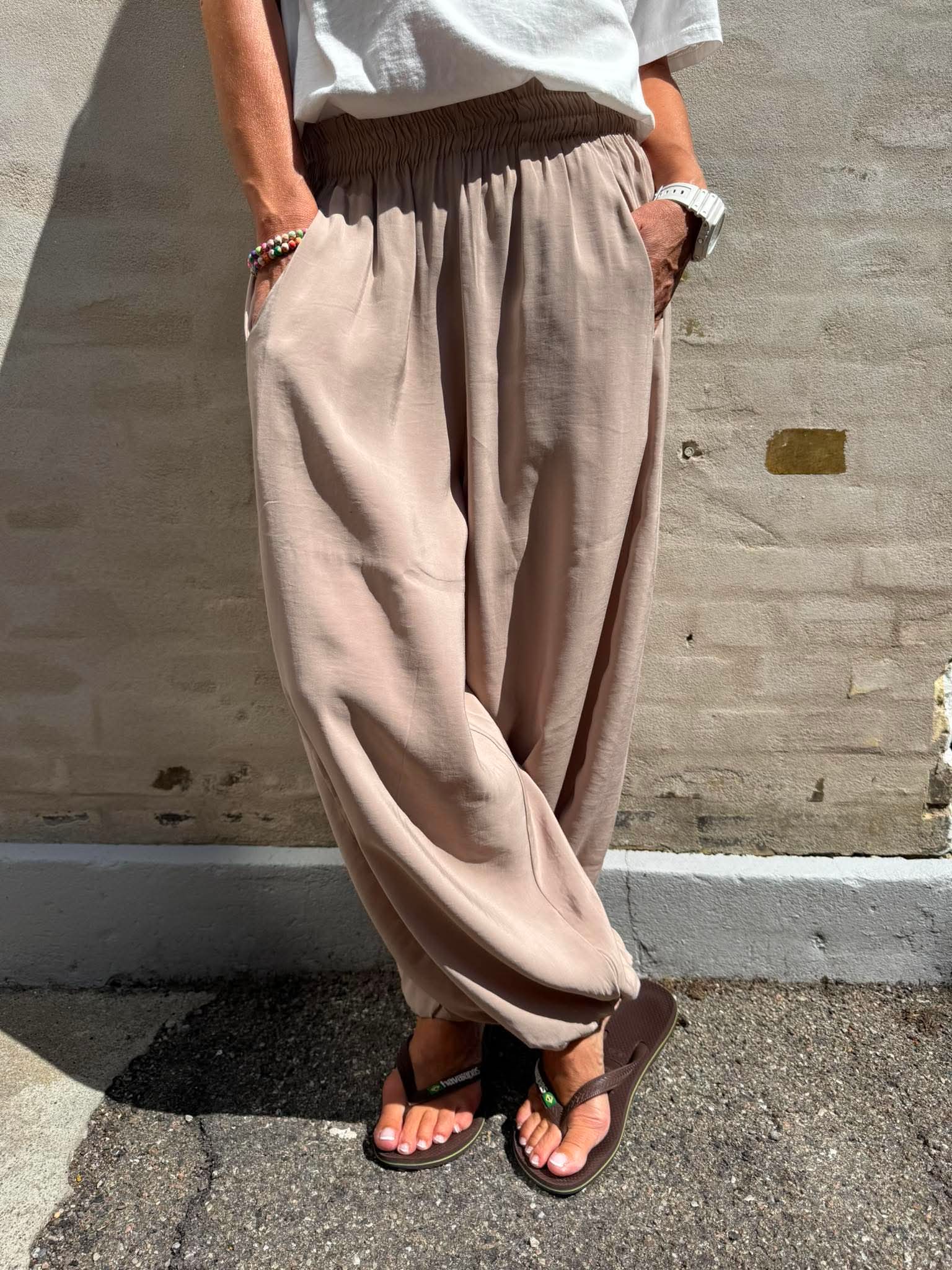 Ballon Pants - Fango