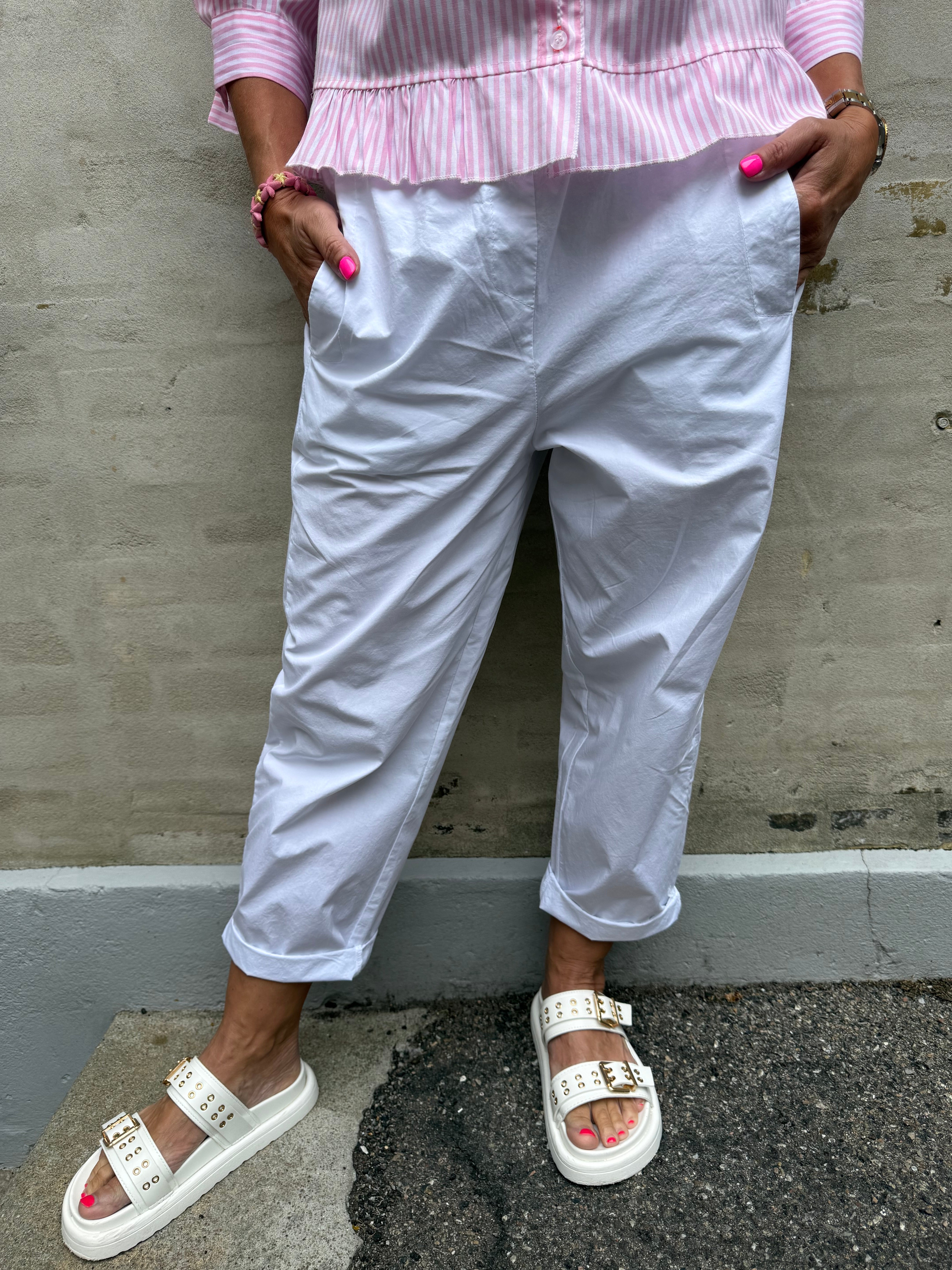 Gina Pants - Optical White