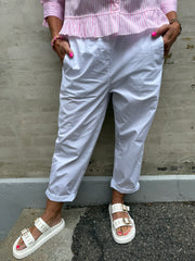 Gina Pants - Optical White