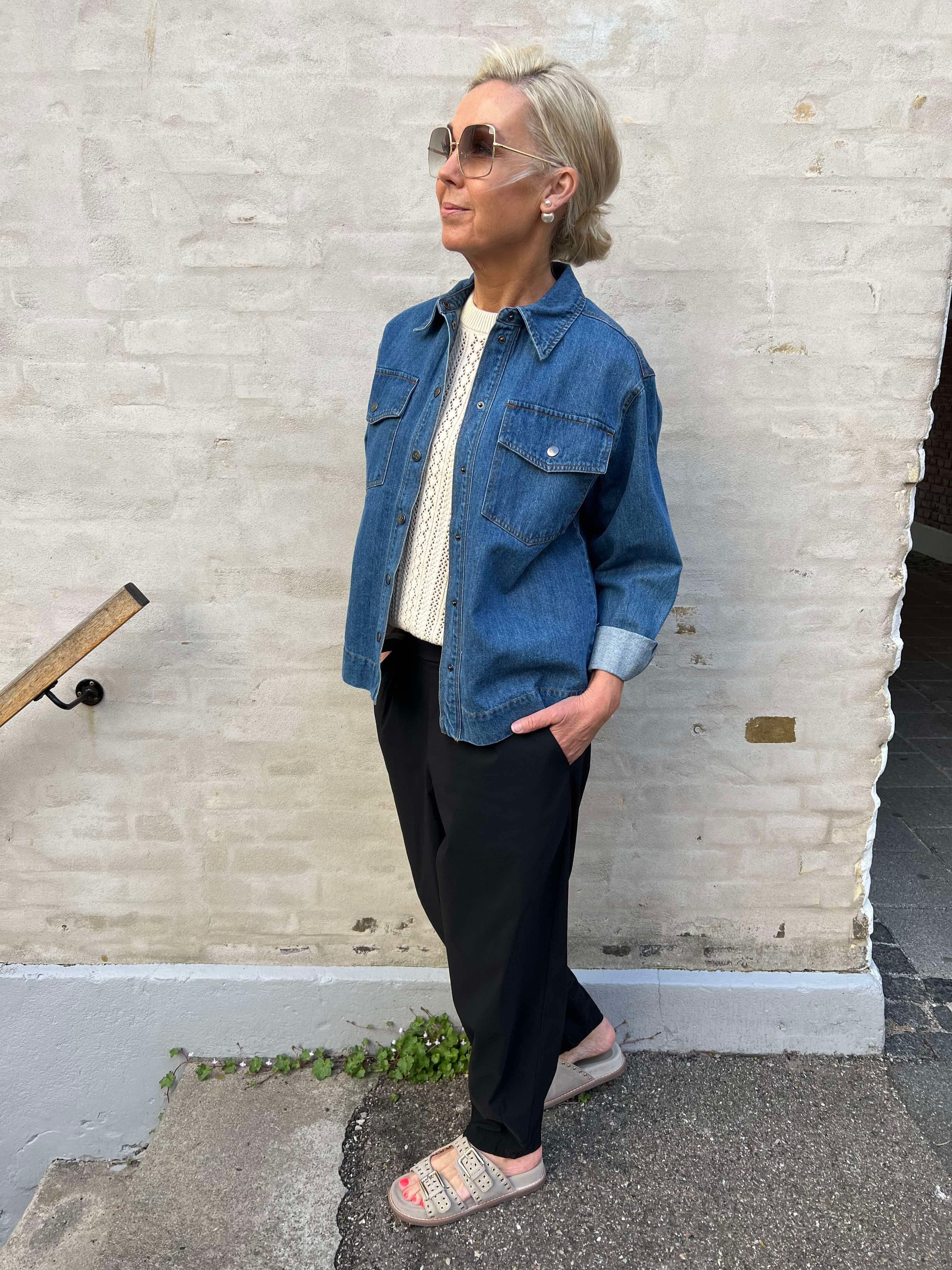 BCDavina Barrel Pant Black