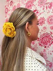 Hana Rose Hårklemme - yellow