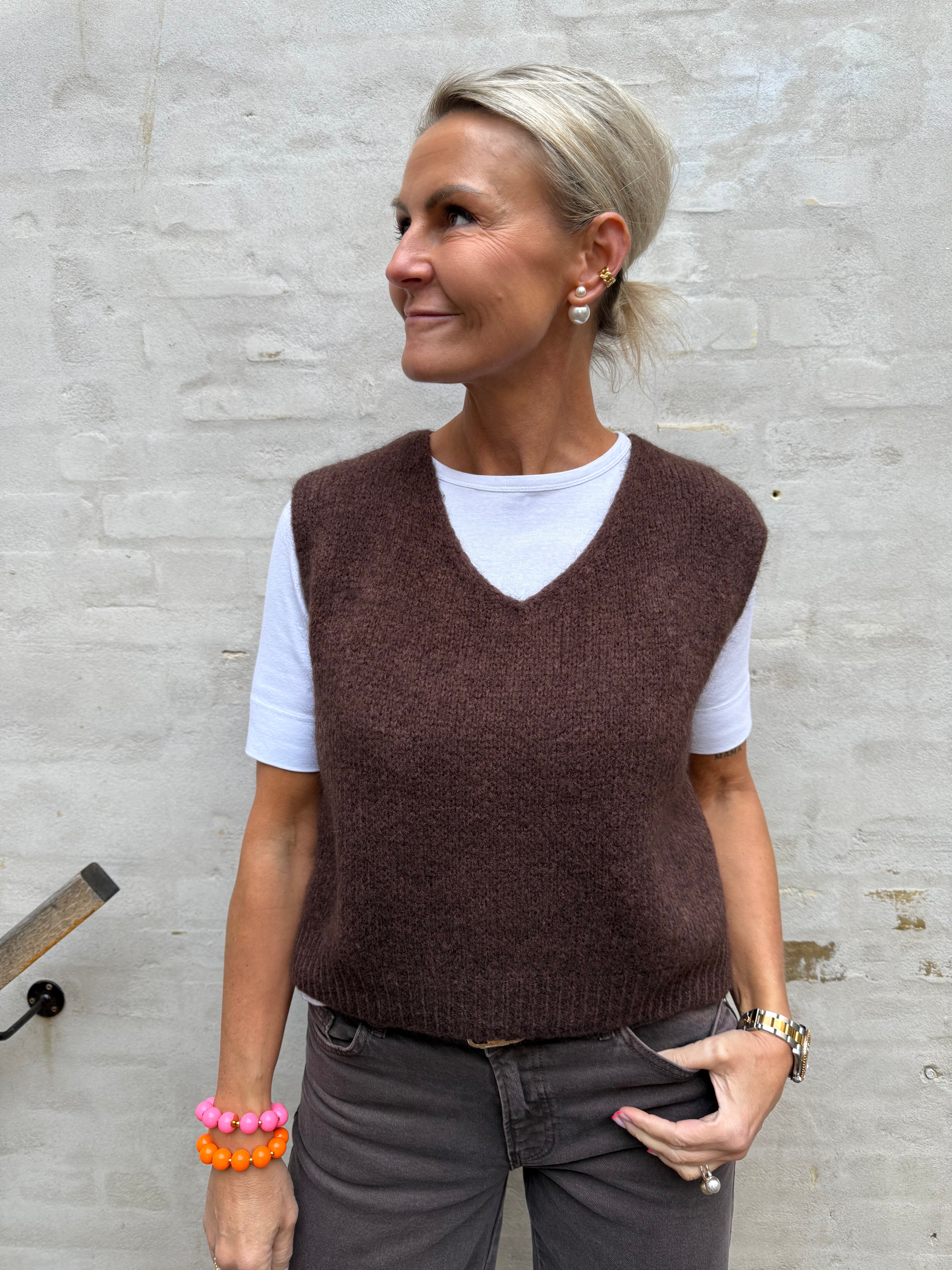 Marlene Vest - Chokolate