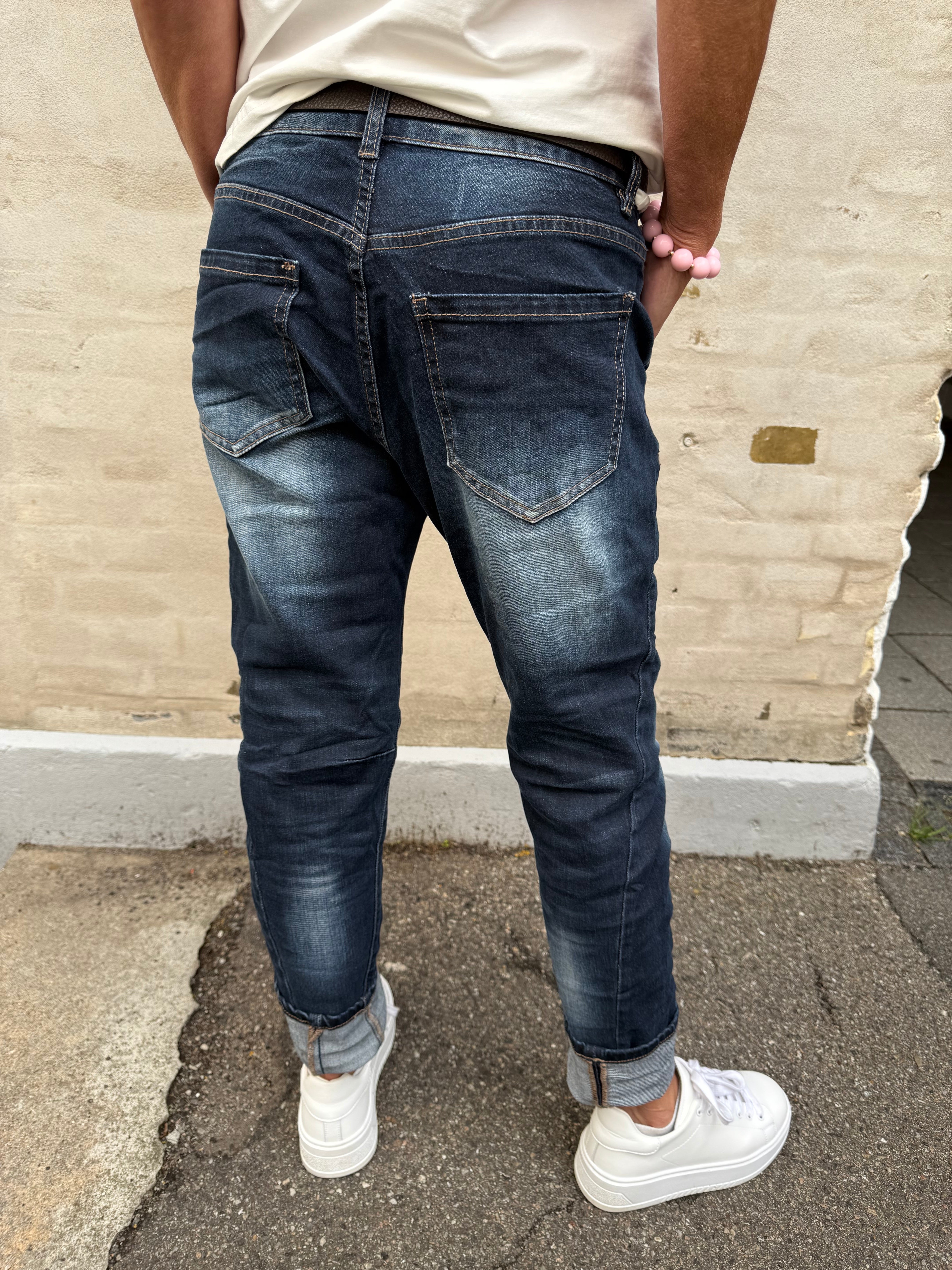 Denim Jeans - Dark Blue