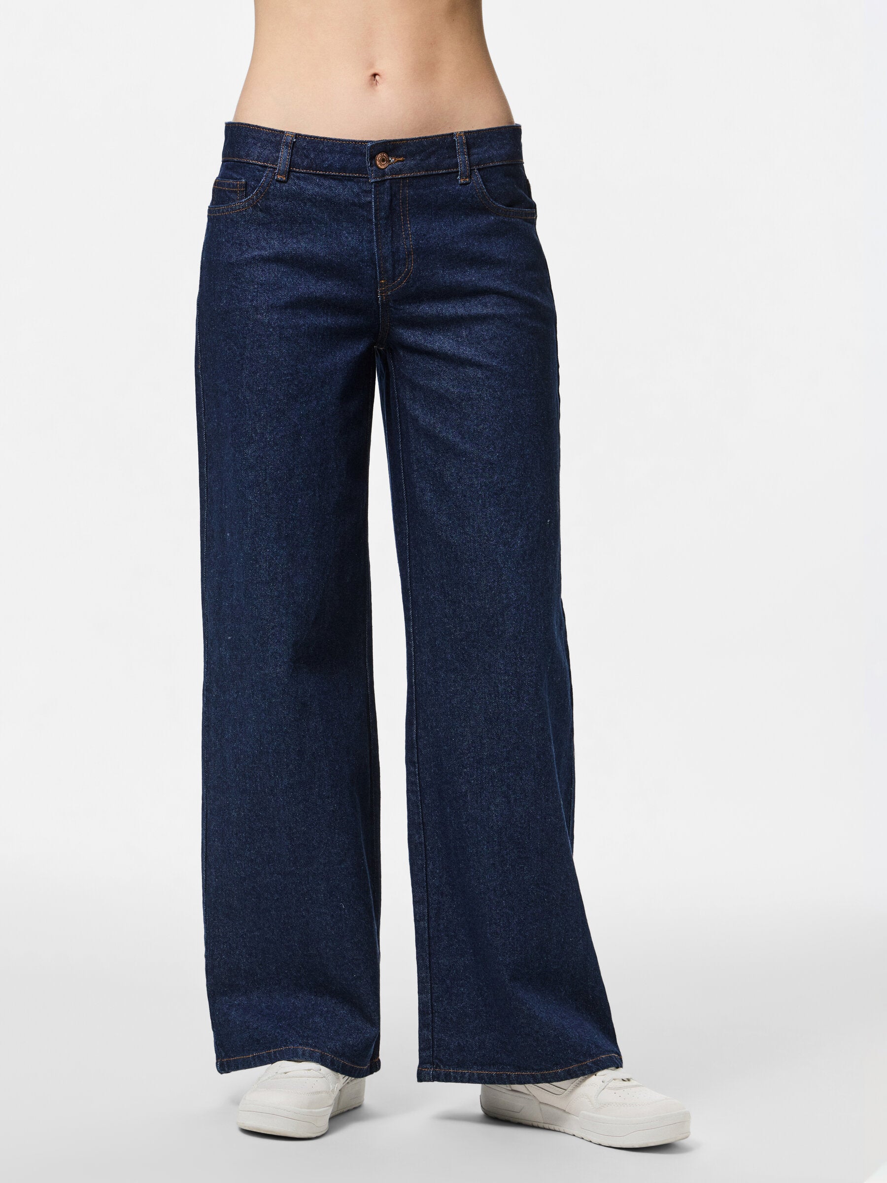 Selma low waist wide jeans dark blue