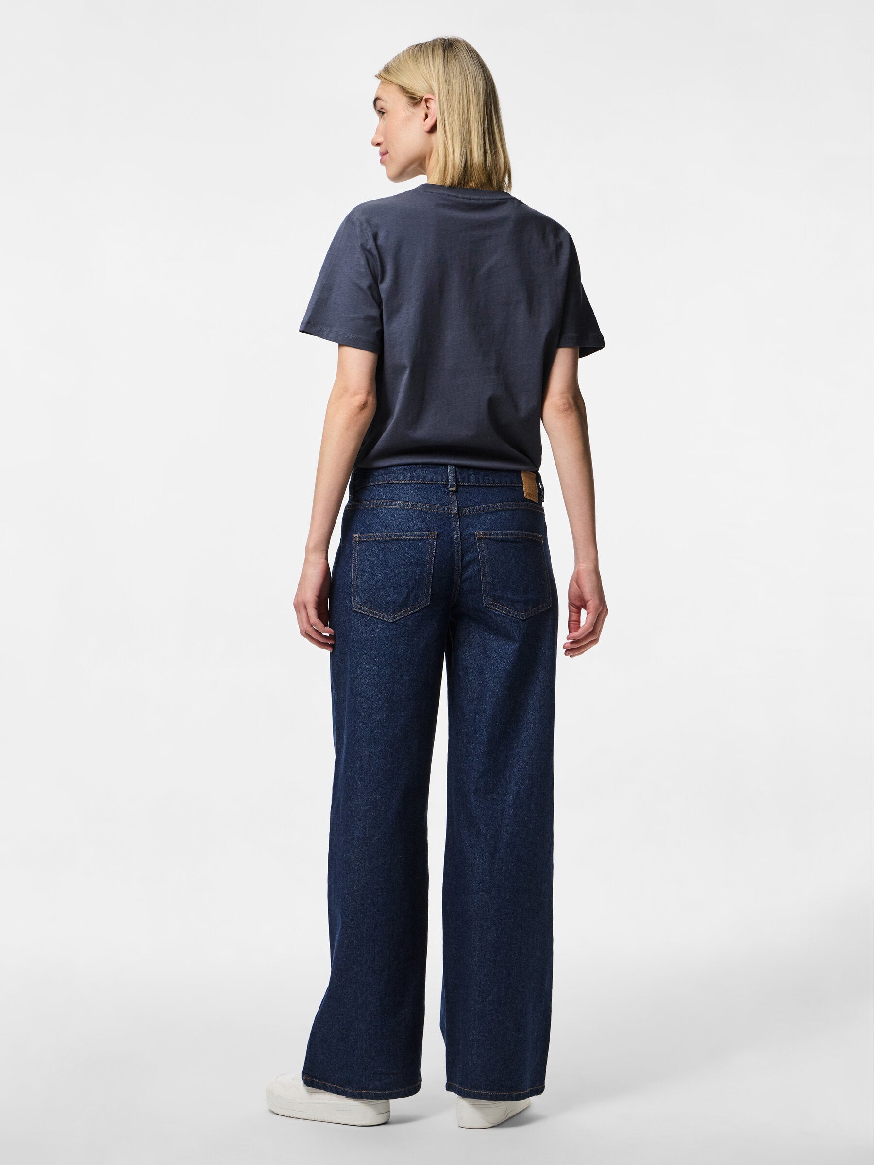 Selma low waist wide jeans dark blue