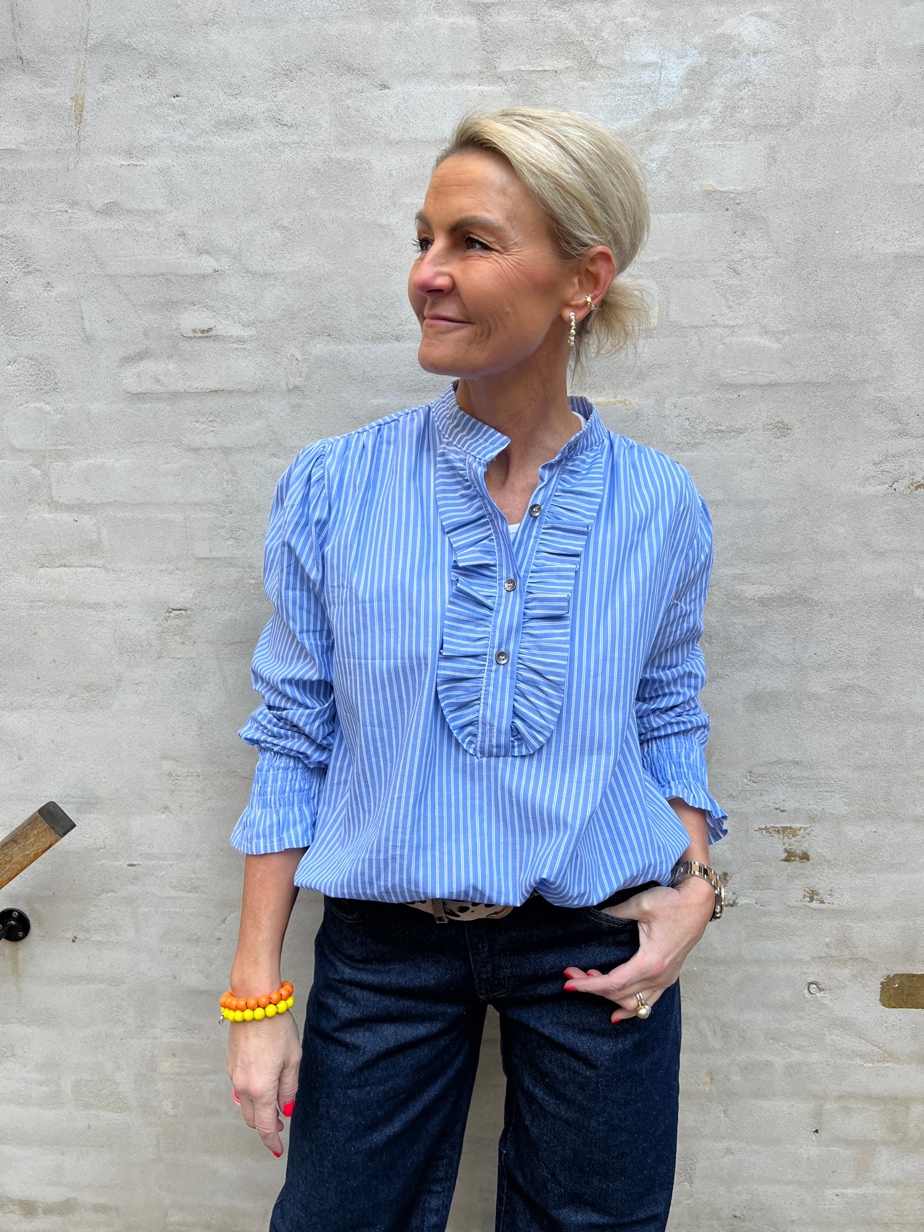 Margaux shirt celeste