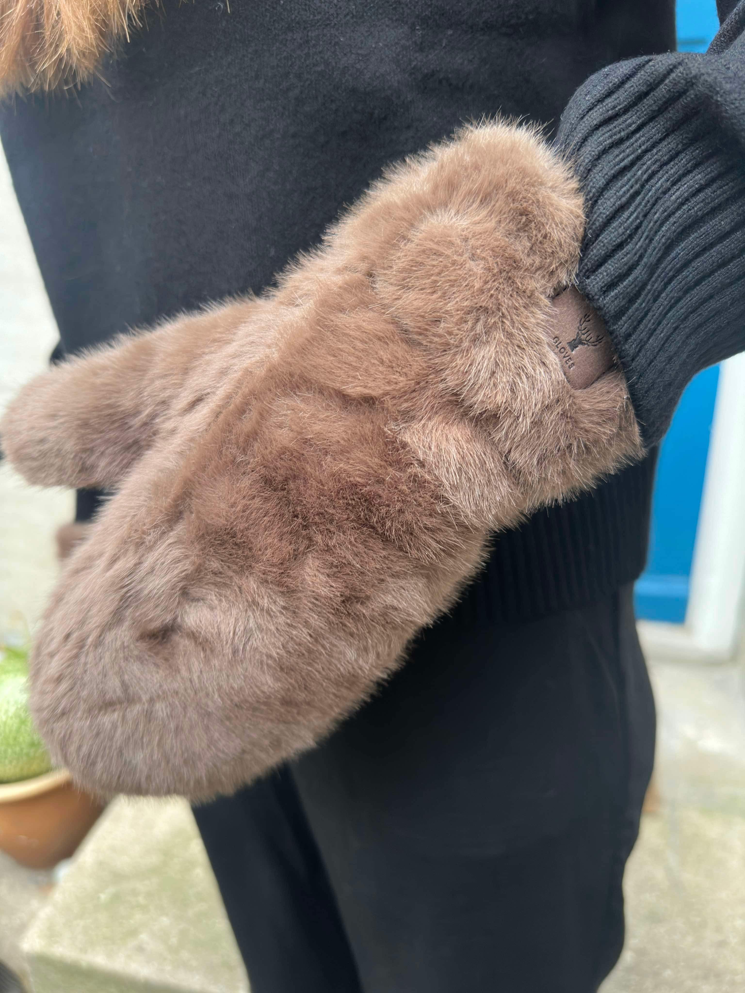 Rudy luksus glove taupe