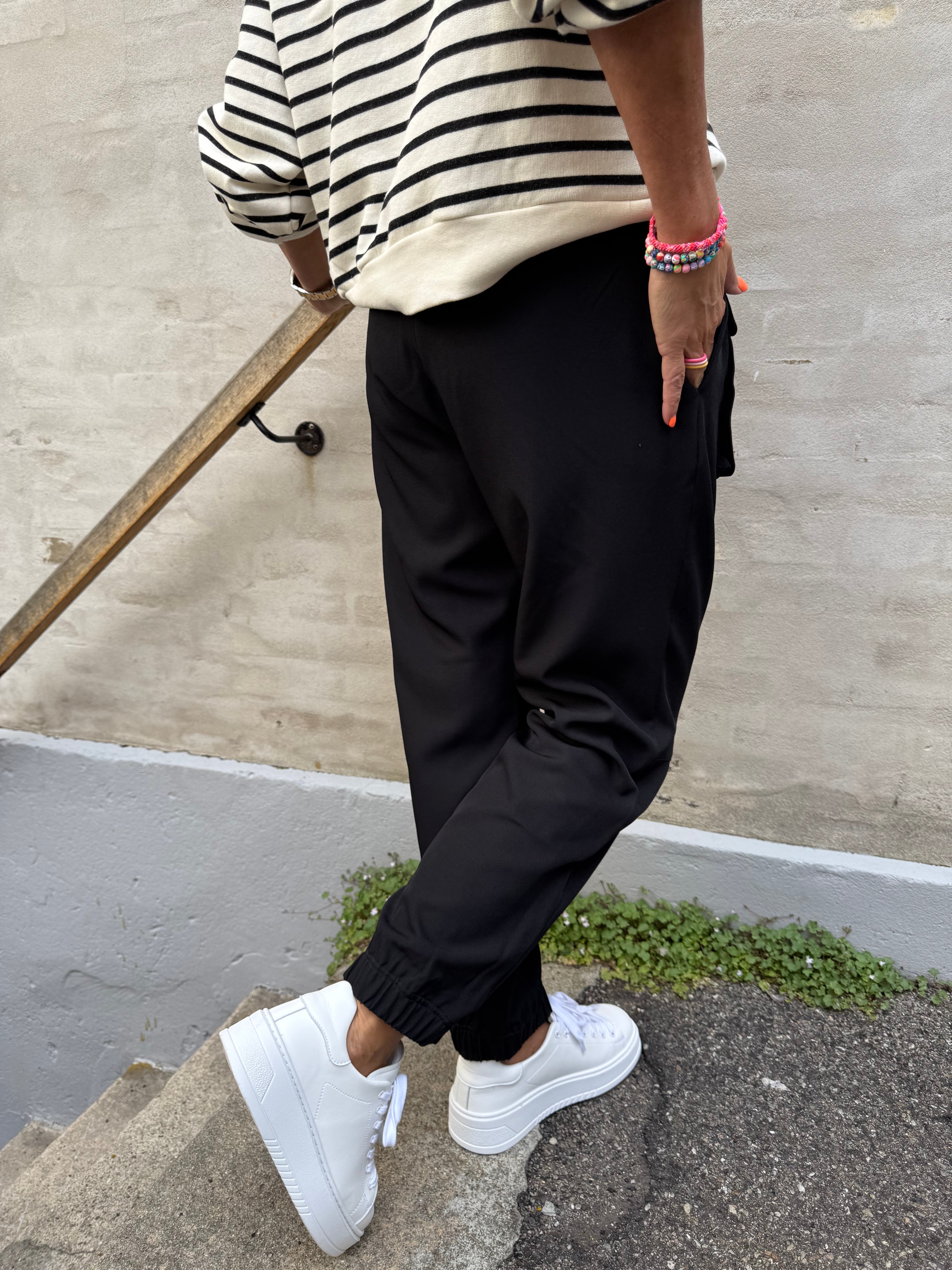 Luna Pocket Pant - Black