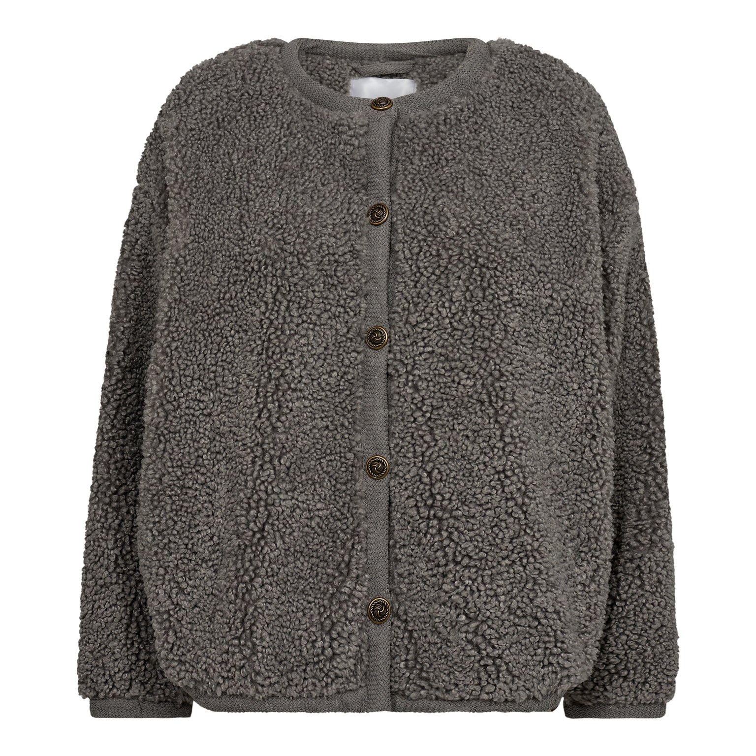 Timmy Teddy jacket mid grey