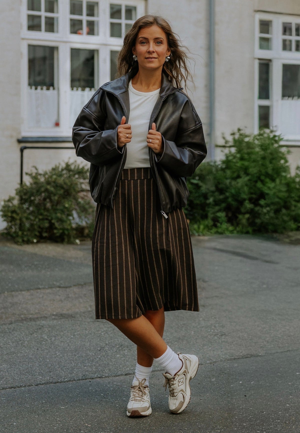 LIVA L/S BOMBERJACKA - Seal Brown