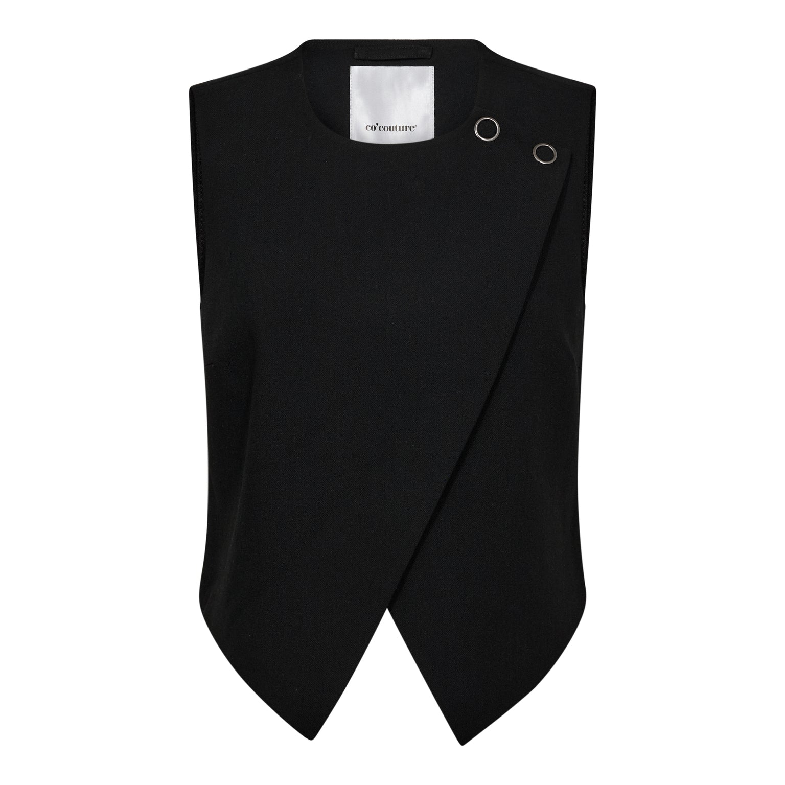 Vola wrap vest black