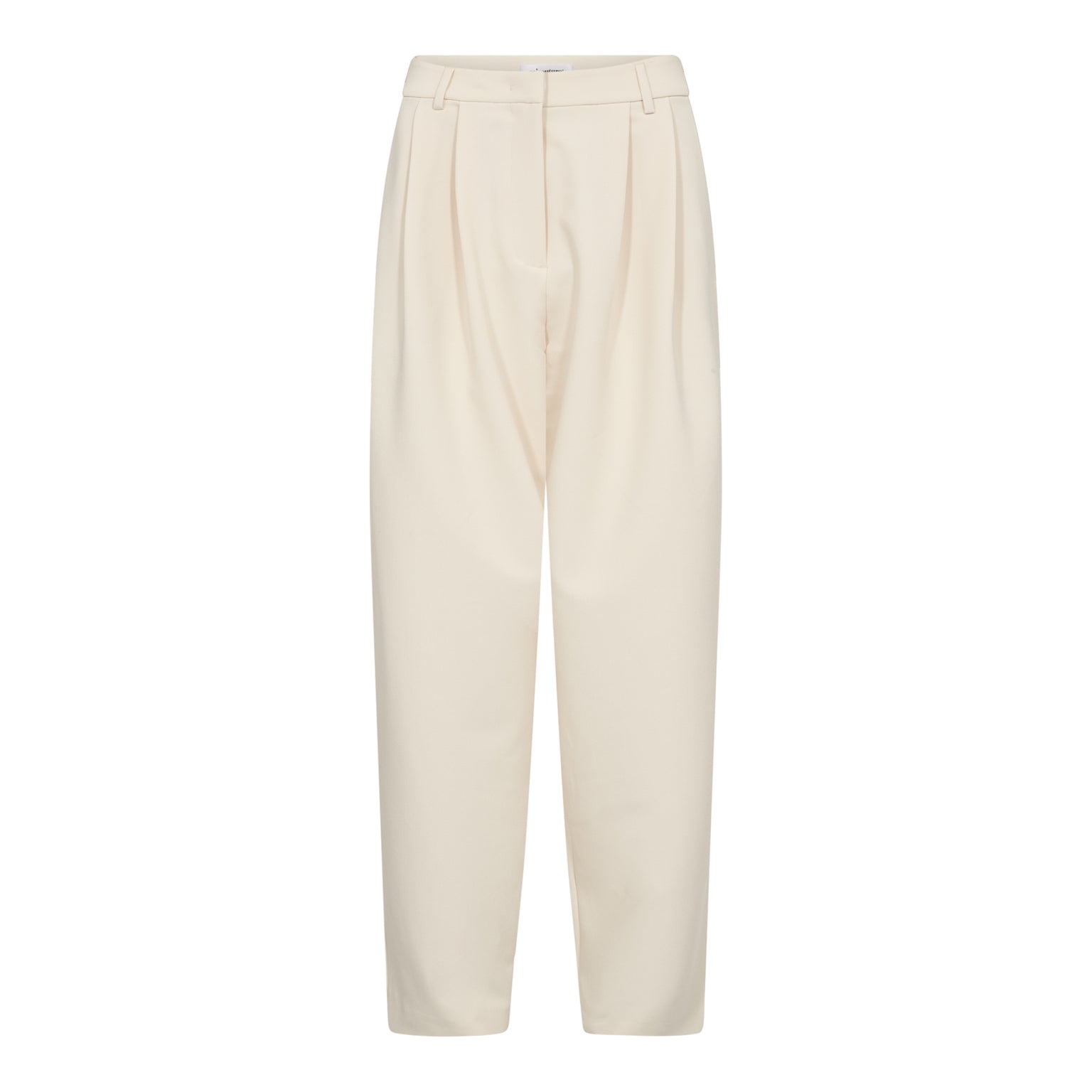 Vola barrel pleat pant bone