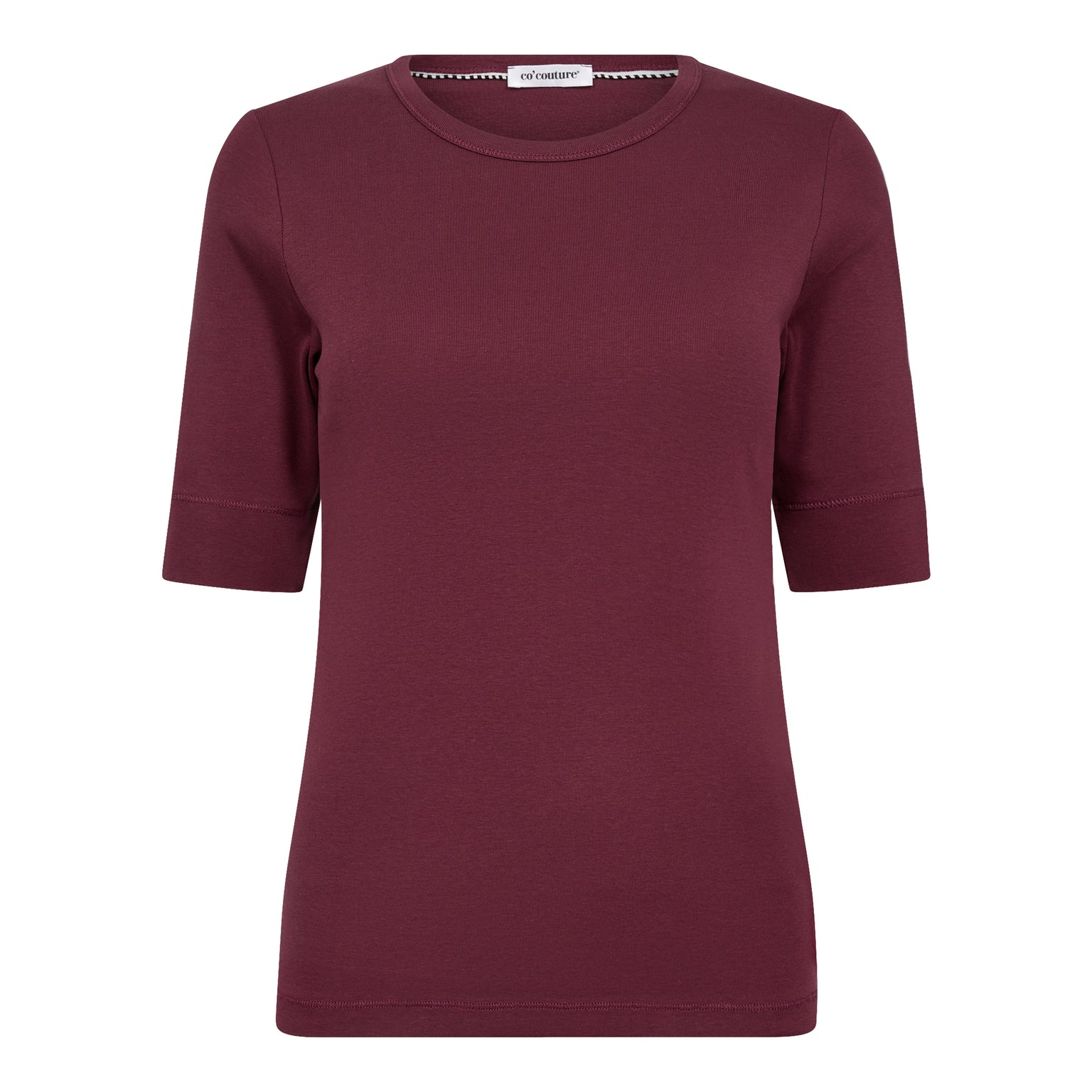 GrannyCC tee burgundy