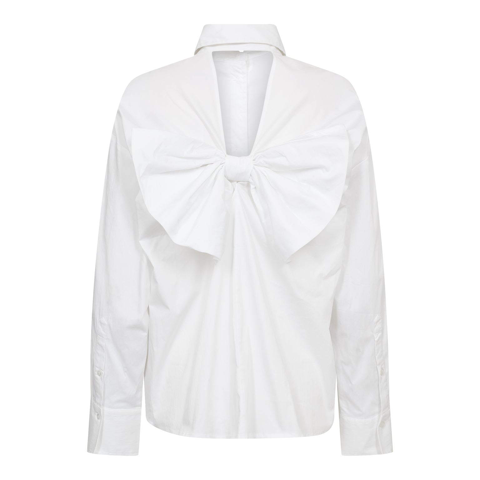 Sanna bow shirt white