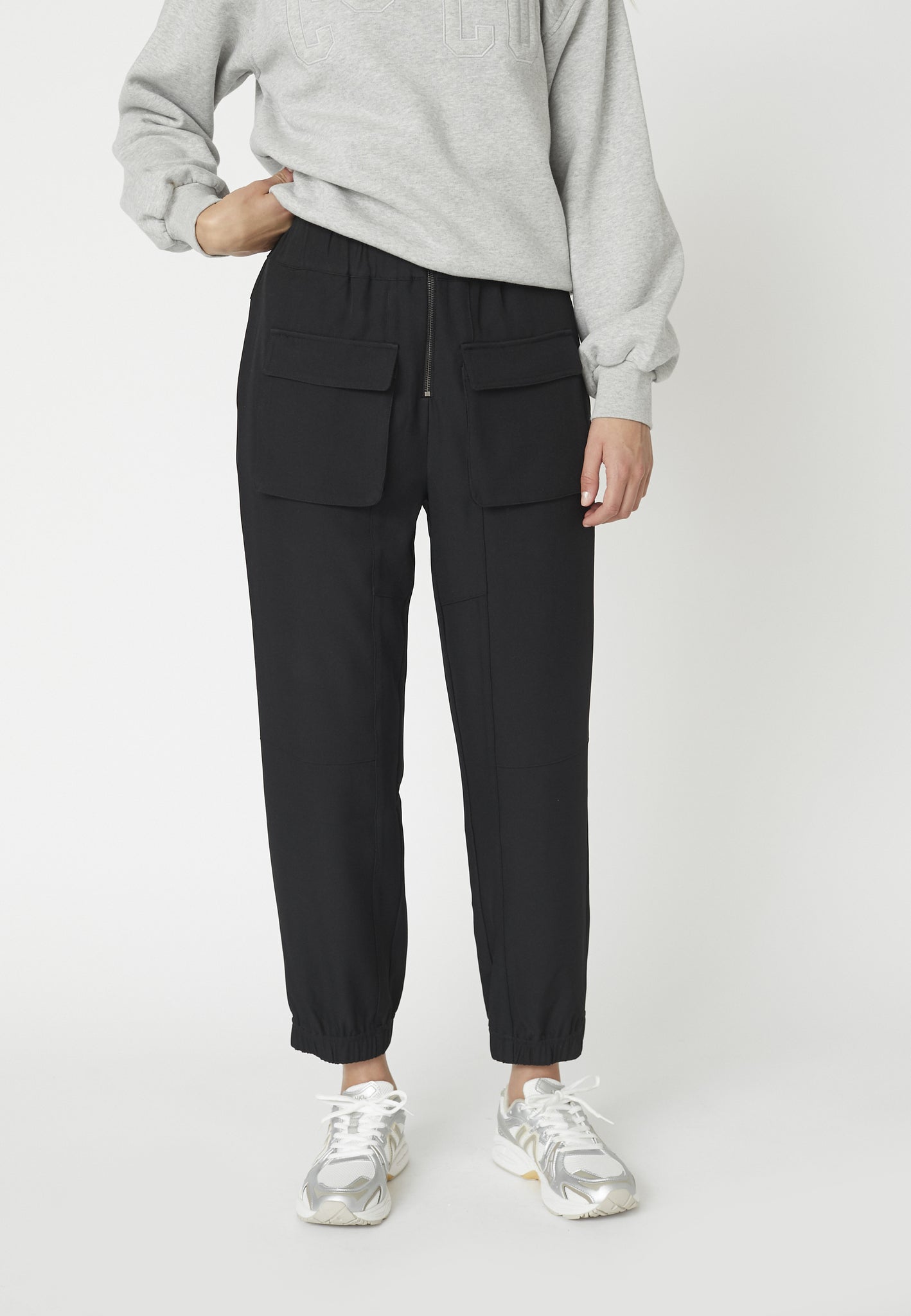 Luna Pocket Pant - Black