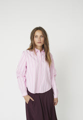 Rosalina Stripe Shirt - Pale Pink