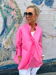 Luna Shirt Shoot For The Stars - Pink with Racing Green