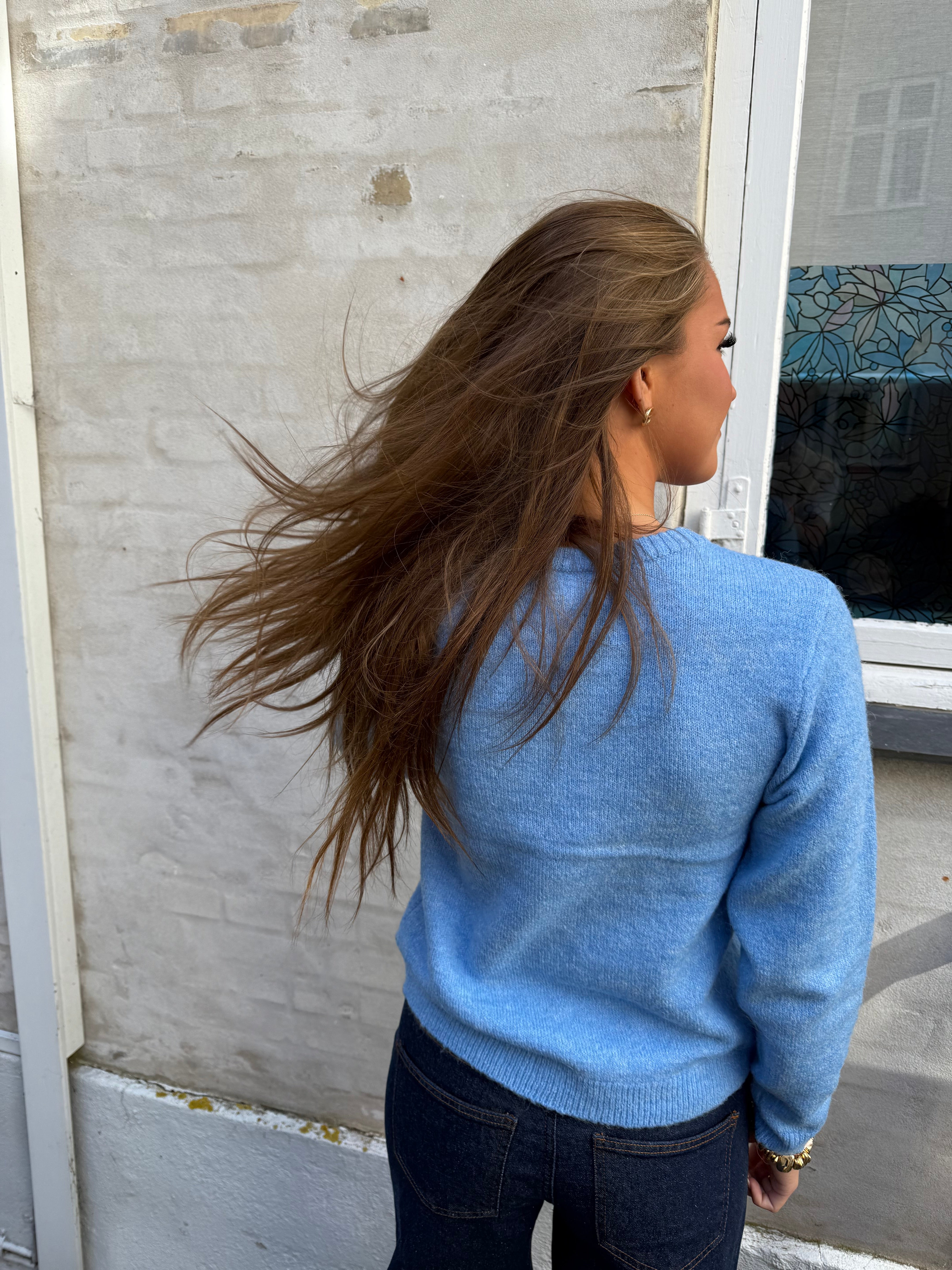 MARINA L/S O-NECK PULLOVER - Ebb And Flow MELANGE