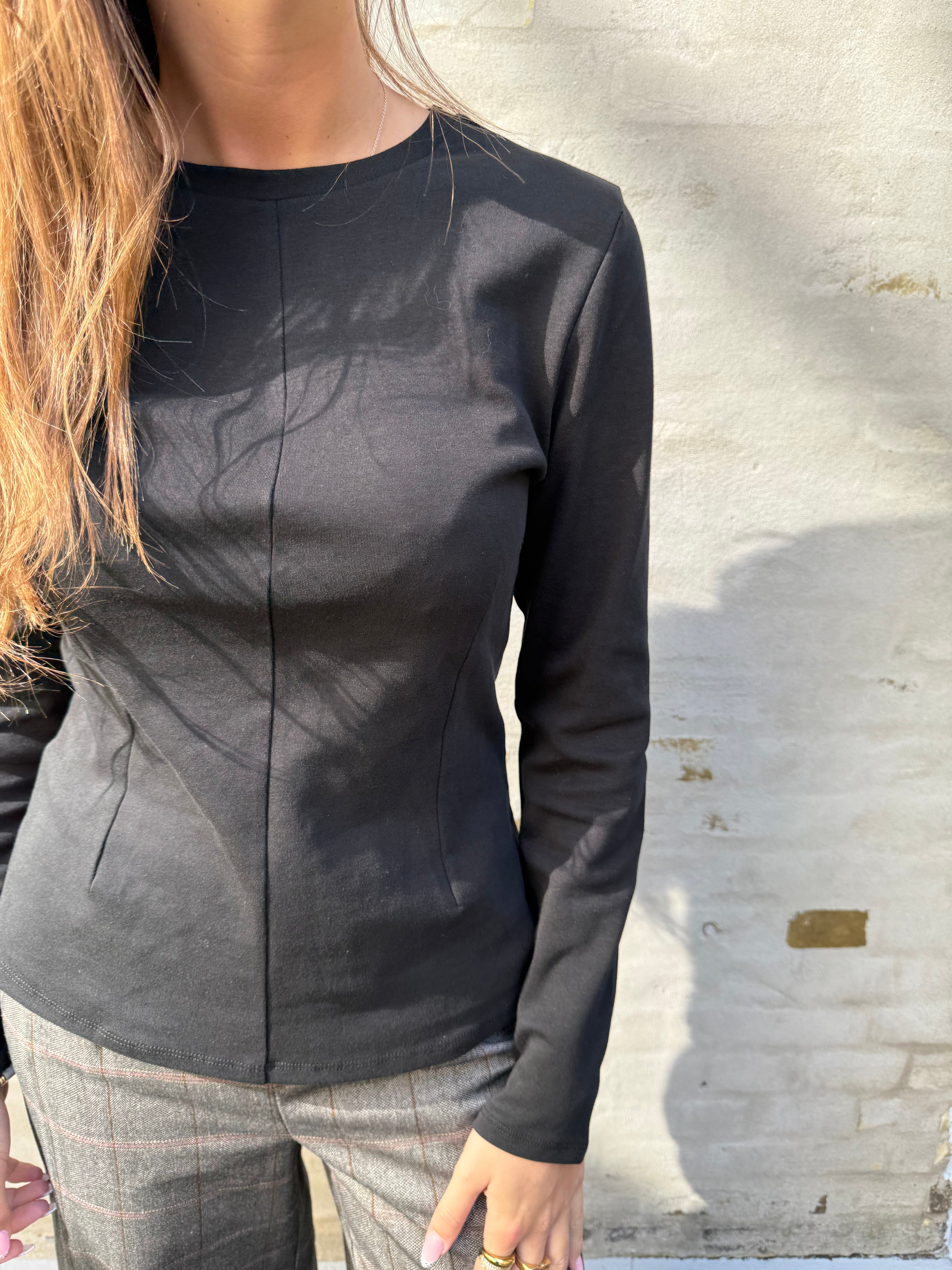 EVA L/S TOP - Black