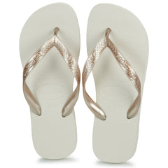 TOP FLIP FLOPS BEIGE/GULD