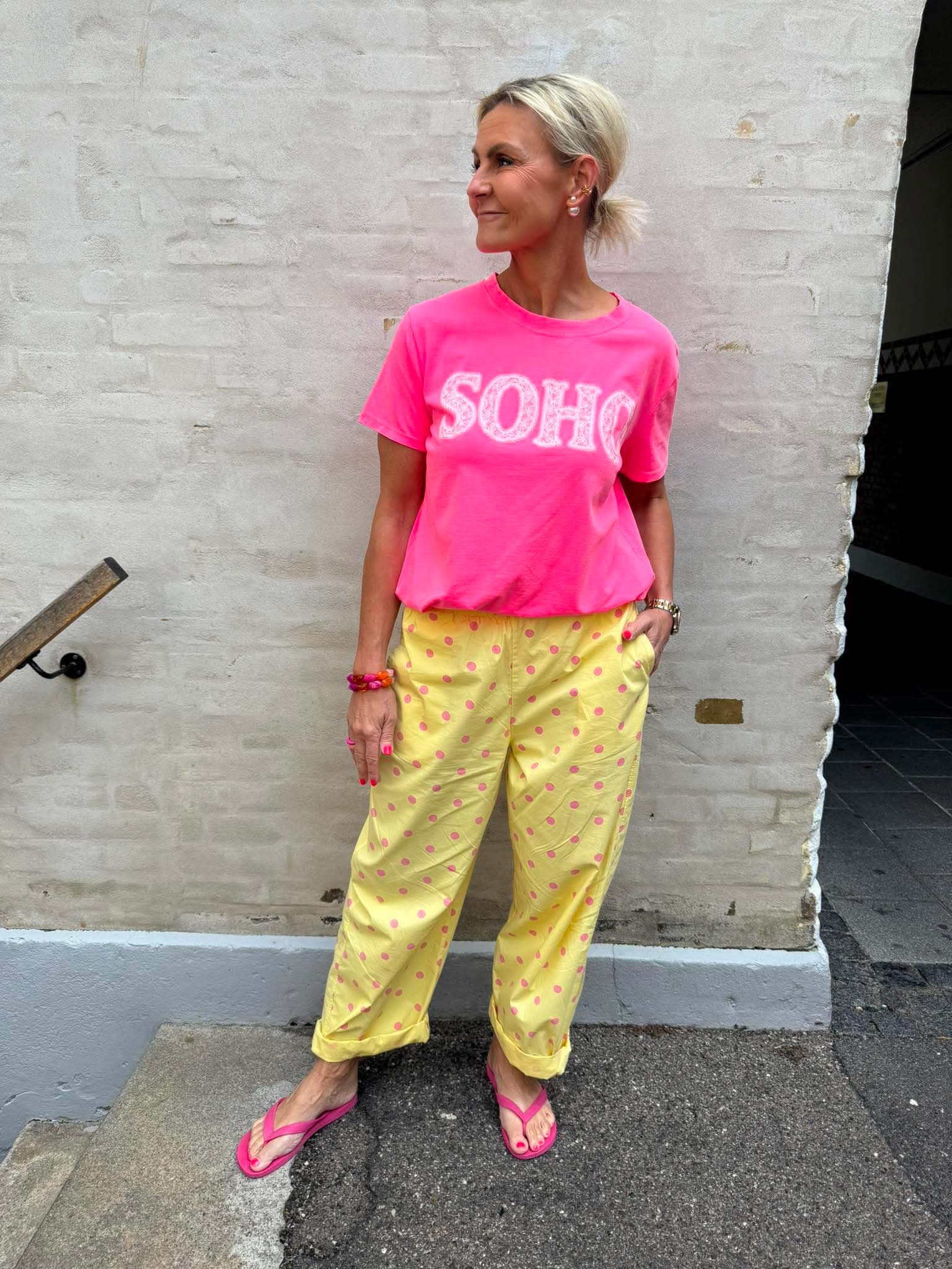 Belina Tee - Pink Fluo