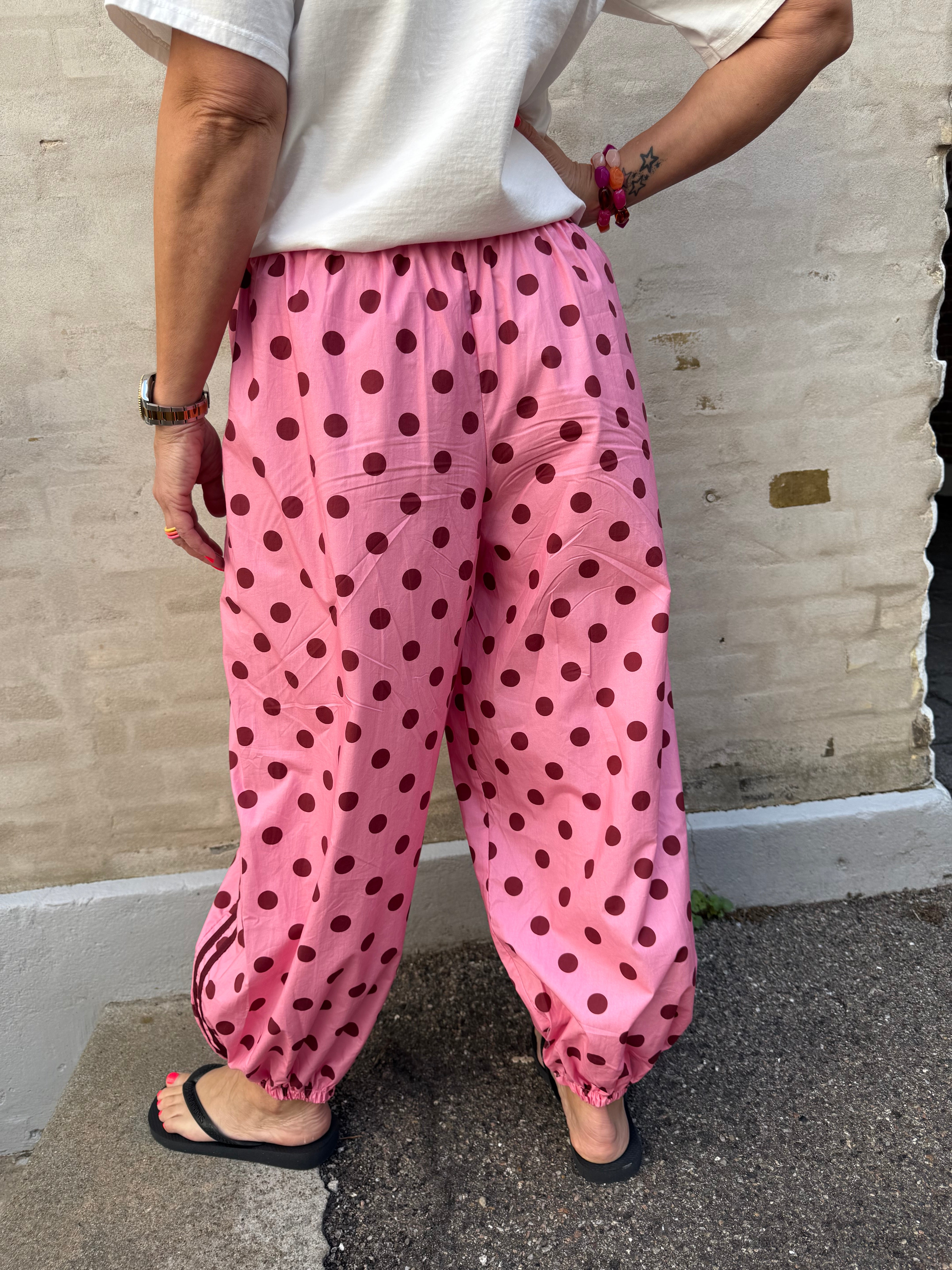 PREORDER-Ballon Dot Pants - Pink