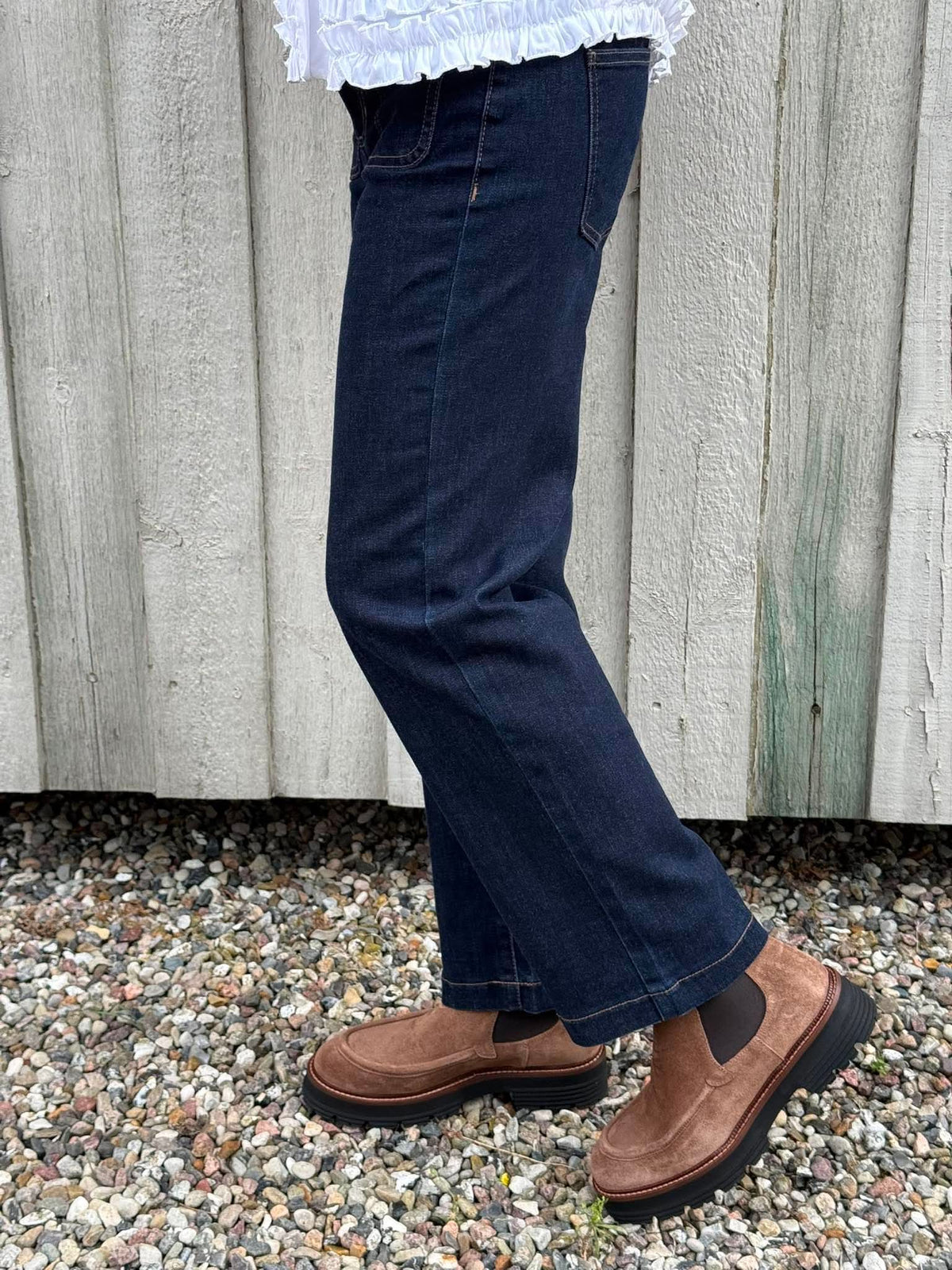 Amalia Straight Leg - Rinse Washed