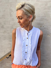 Malene Top - Optical White
