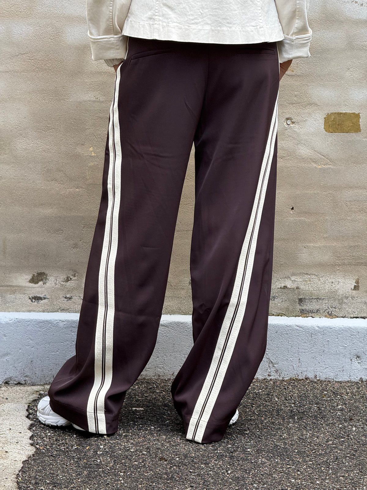 AliniCC Double Panel Pant - Dark Brown