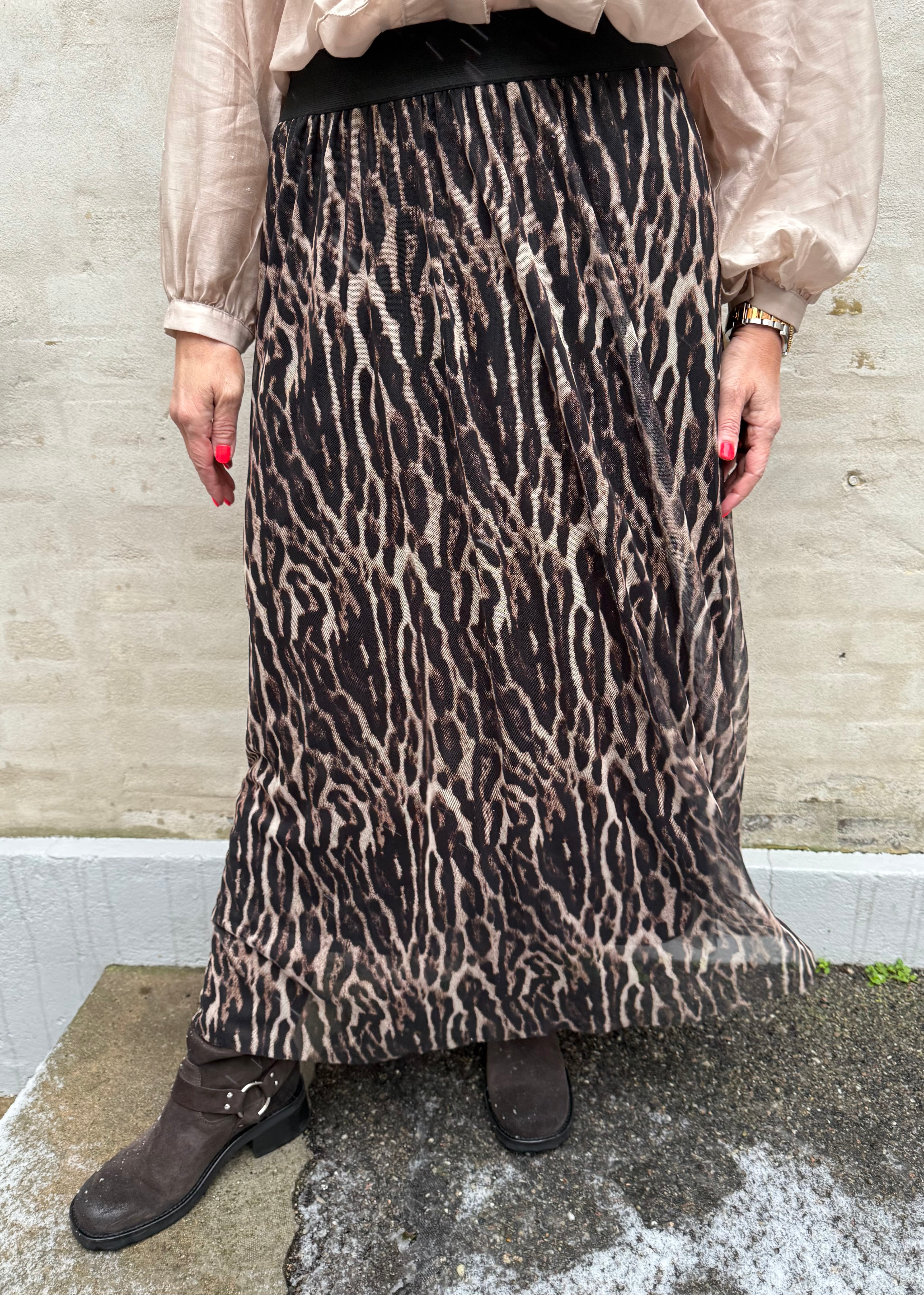 Presley Skirt - Leo Print