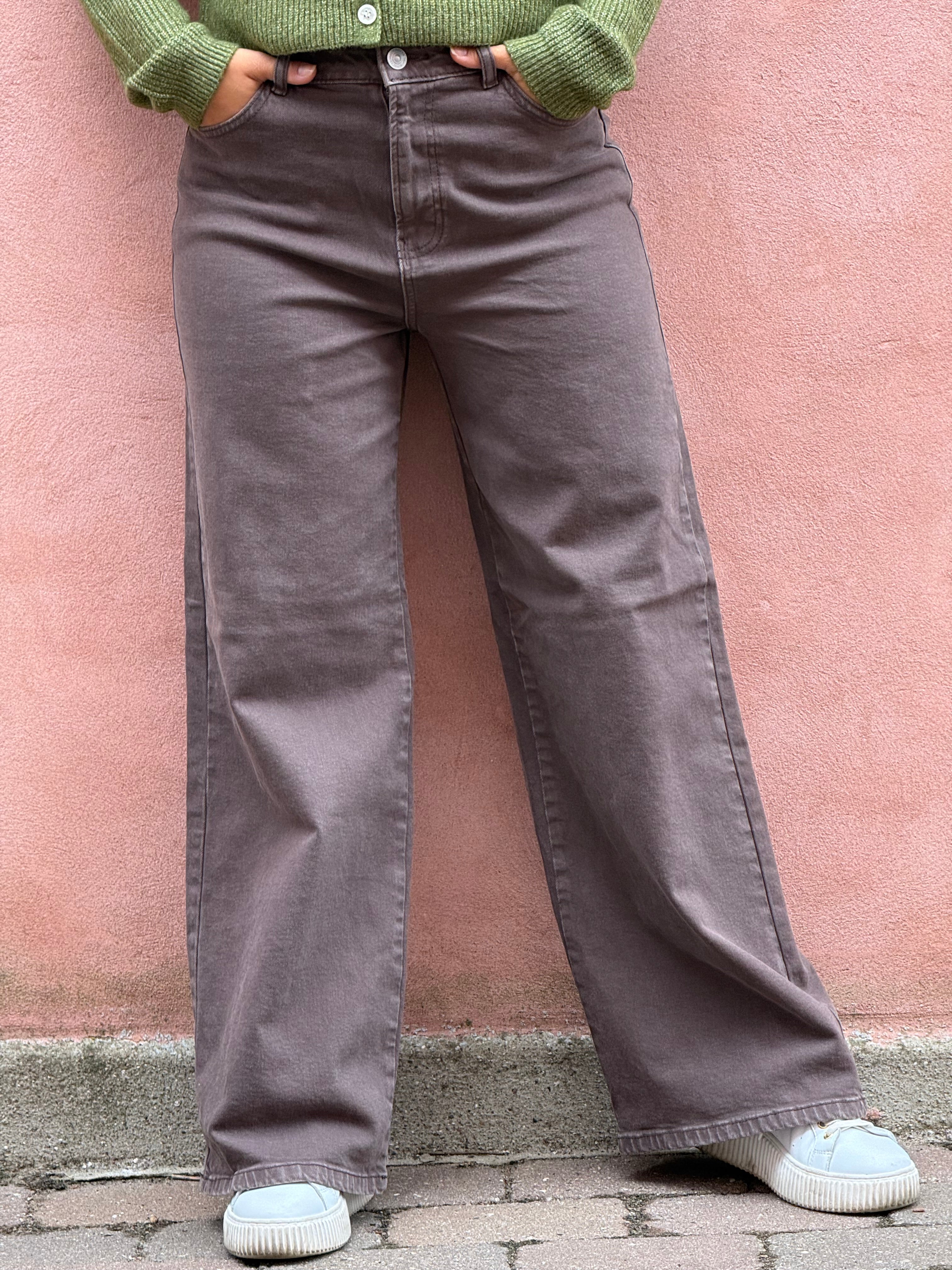 SELMA HW WIDE COLORED - Hot Fudge
