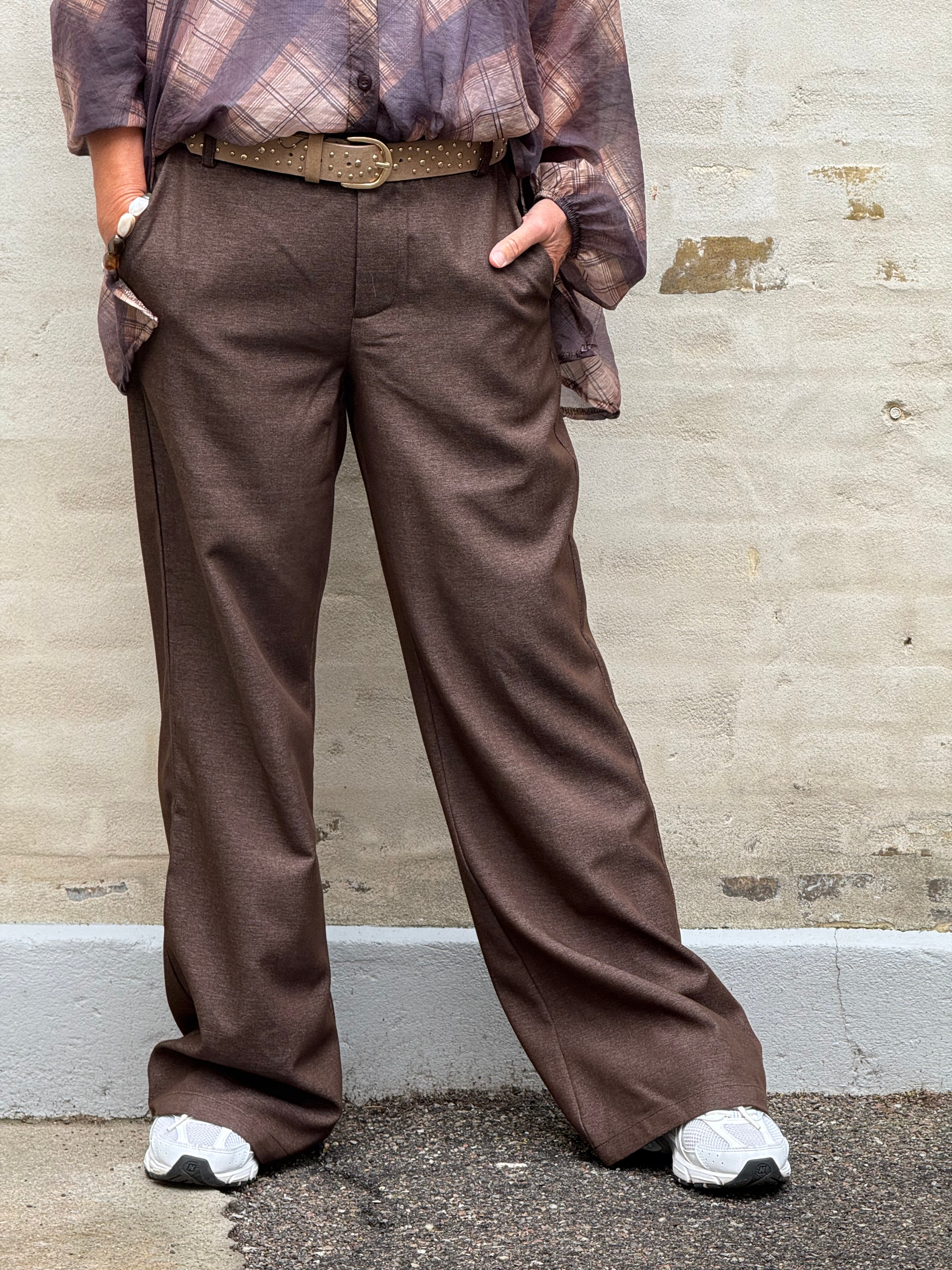 MOORE Box Pant - Coffee