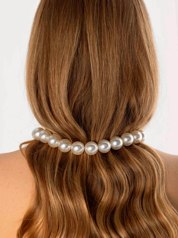 Shell Bichou Round Necklace - Pearl