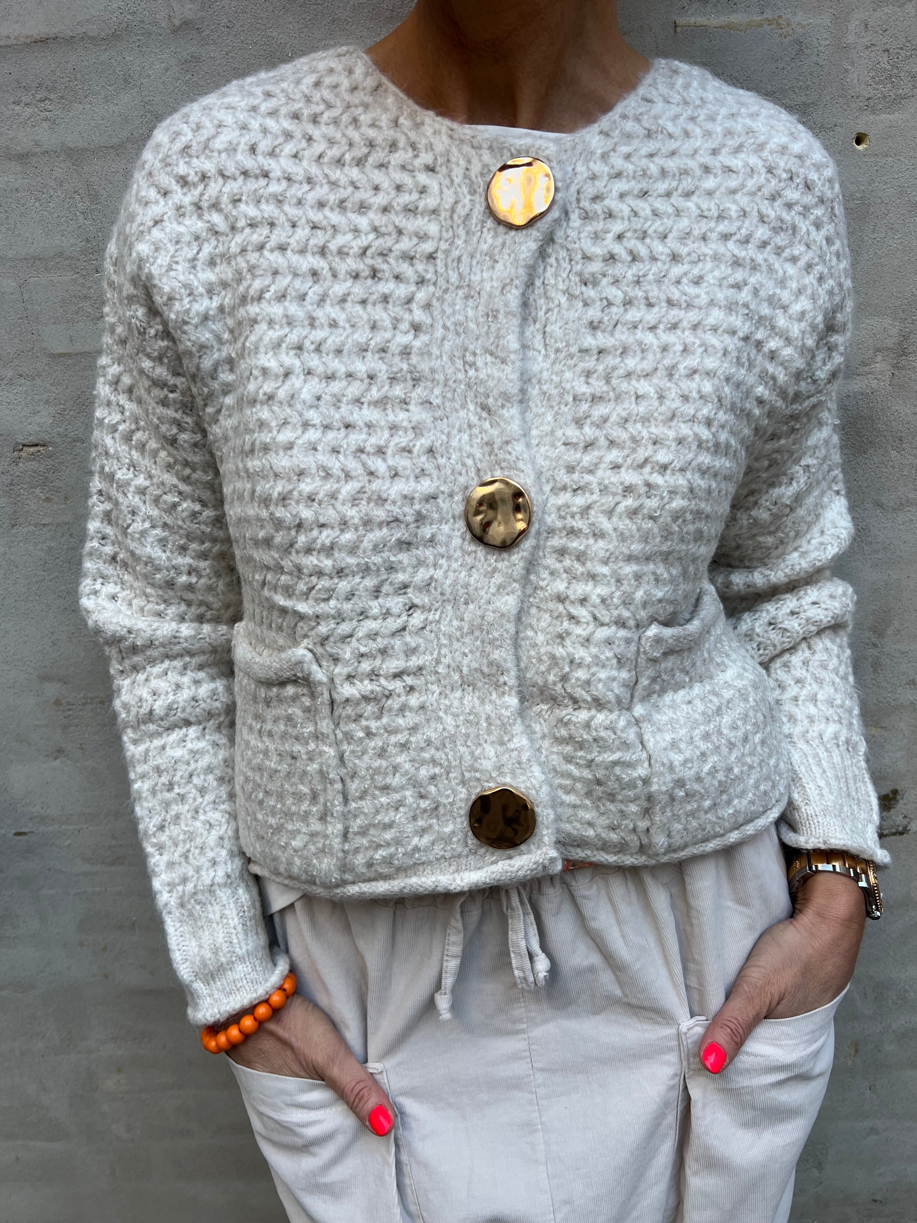 Gysele cardigan beige