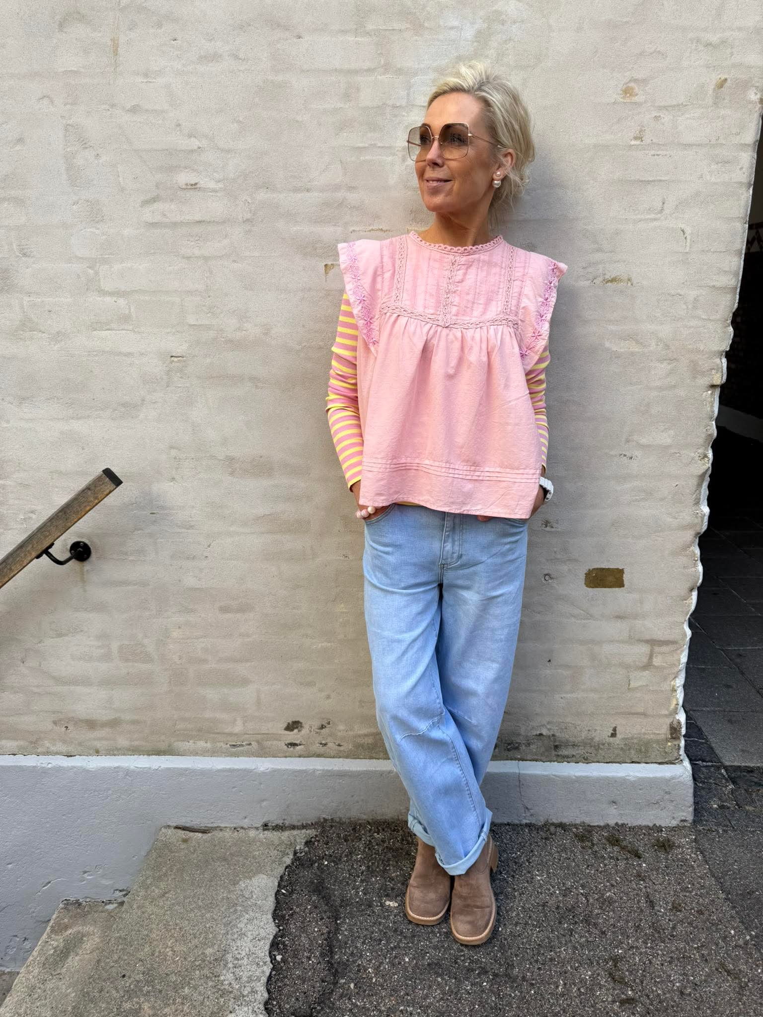 Fay Top - Rosa Cipiria