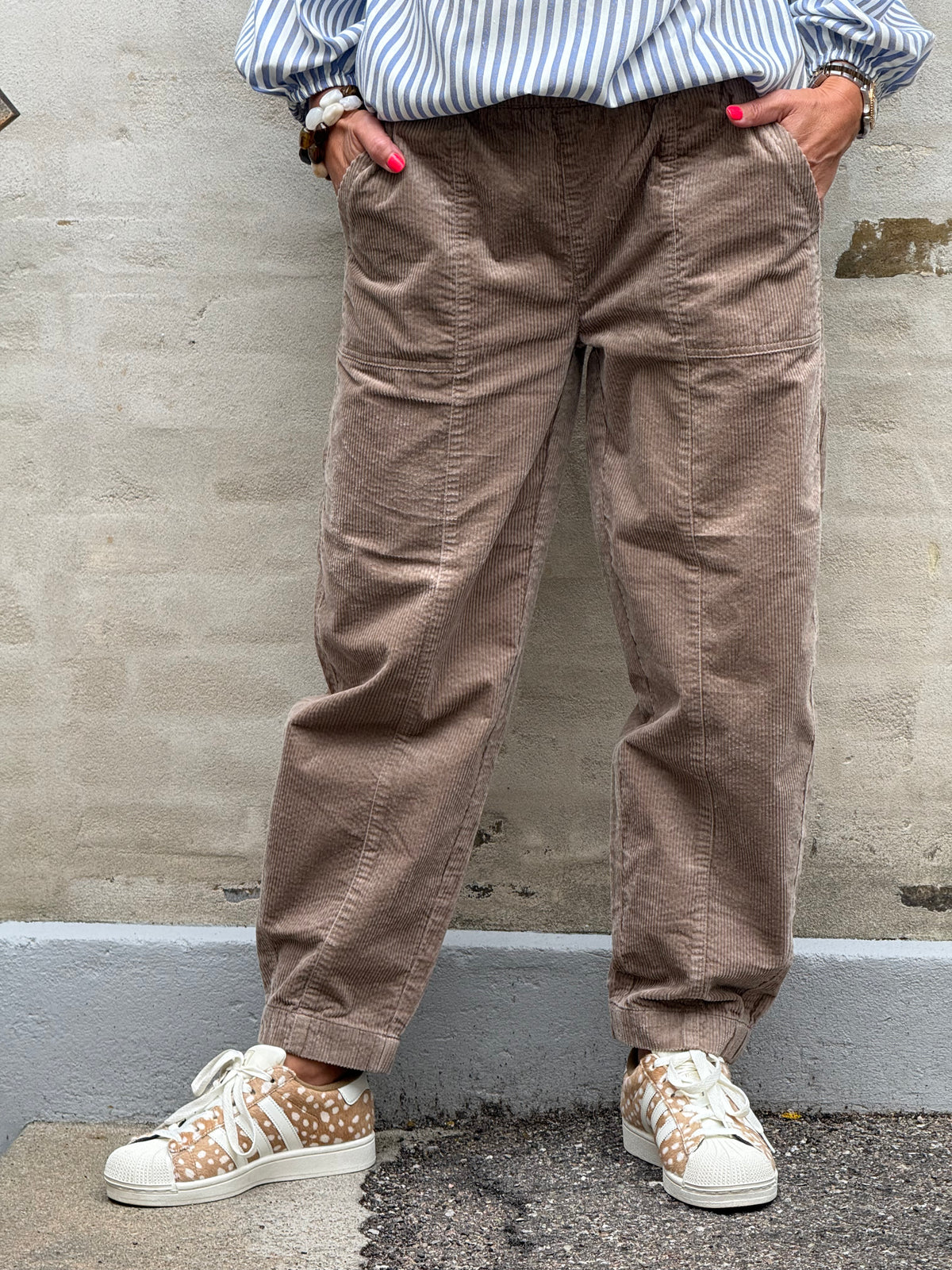 Karlie Barrel High Waist - Sanded Amber