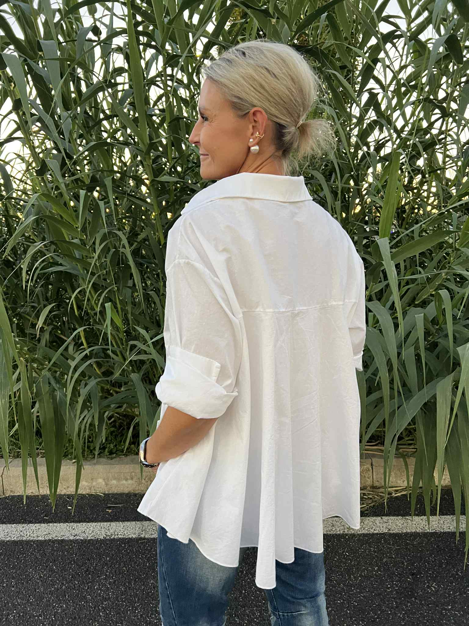 Ella Shirt - White