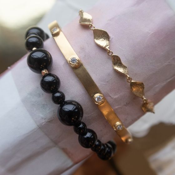 Cherie Bon Bon Bracelet black onyx